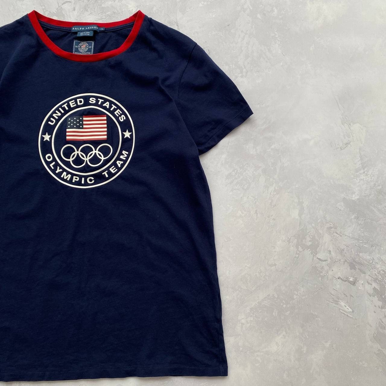 Ralph Lauren Ralph Lauren vintage United States Olympic team T-shirt Size US L / EU 52-54 / 3 - 7 Thumbnail