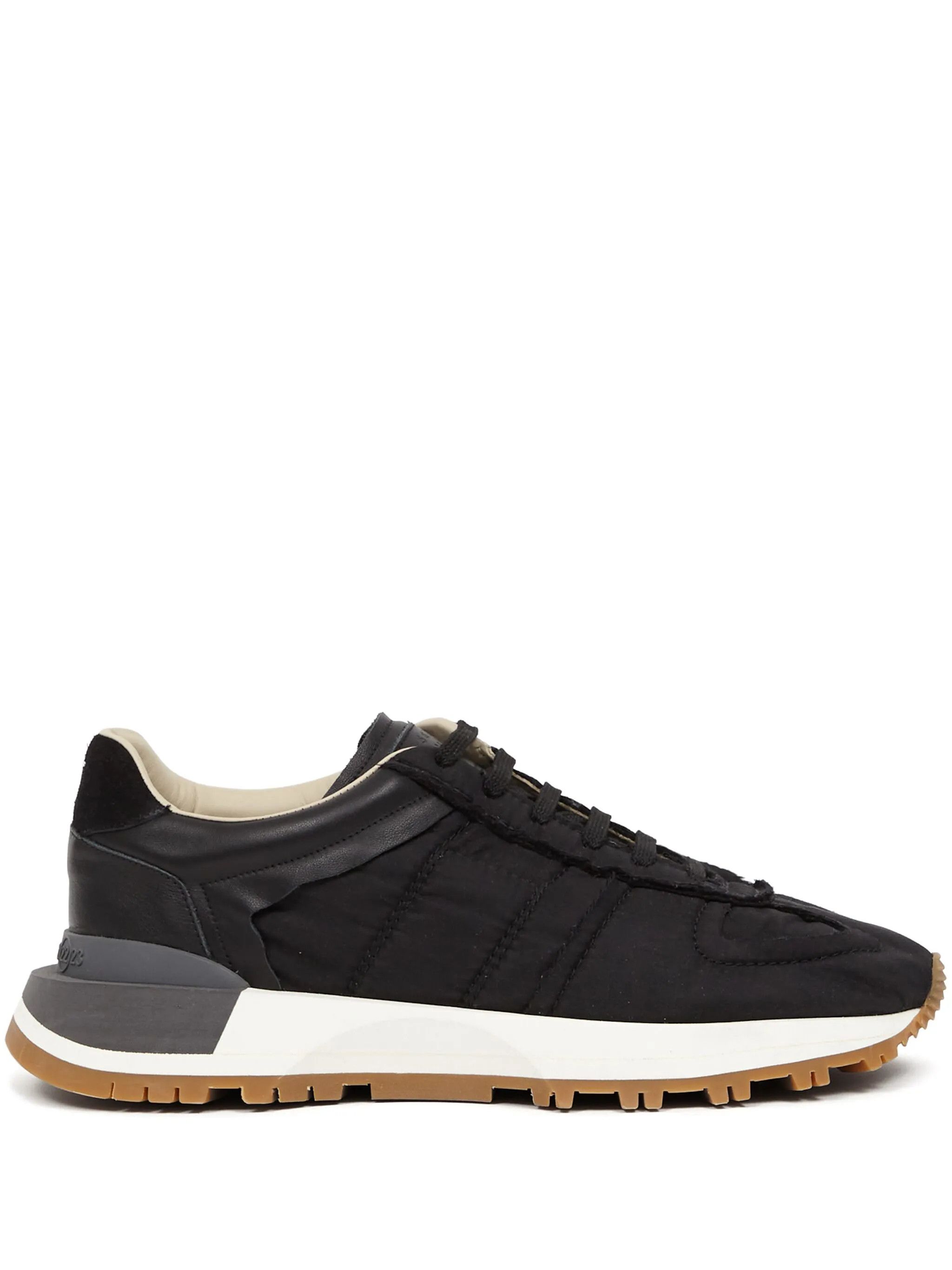 Maison Margiela oc11z1225 50-50 Ankle Strap Low-Top Sneakers in Black Size US 8 / IT 38 - 1 Thumbnail