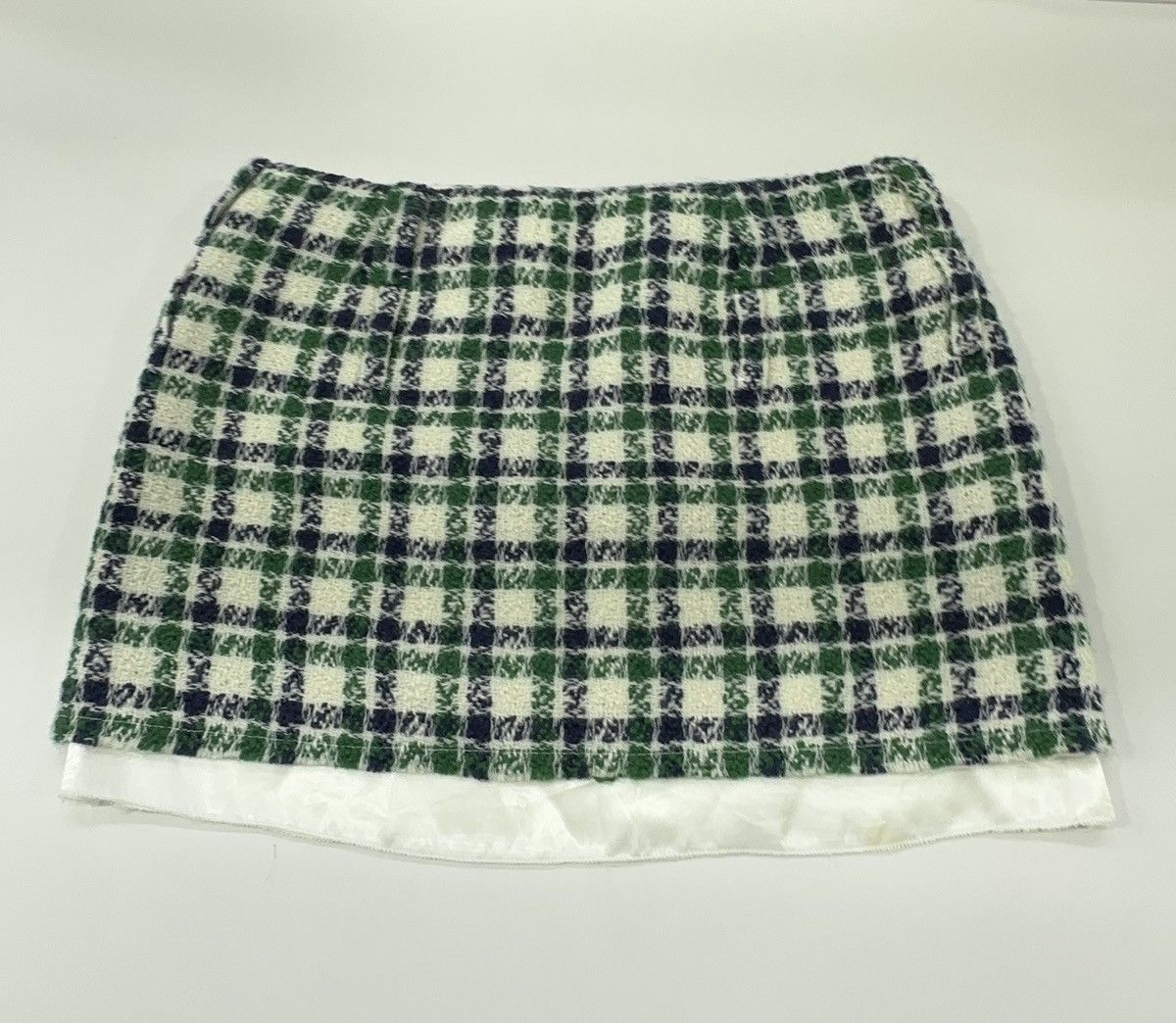 Miu Miu Miu Miu FW22 checked tweed miniskirt Size 25" / US 0 / IT 36 - 8 Thumbnail