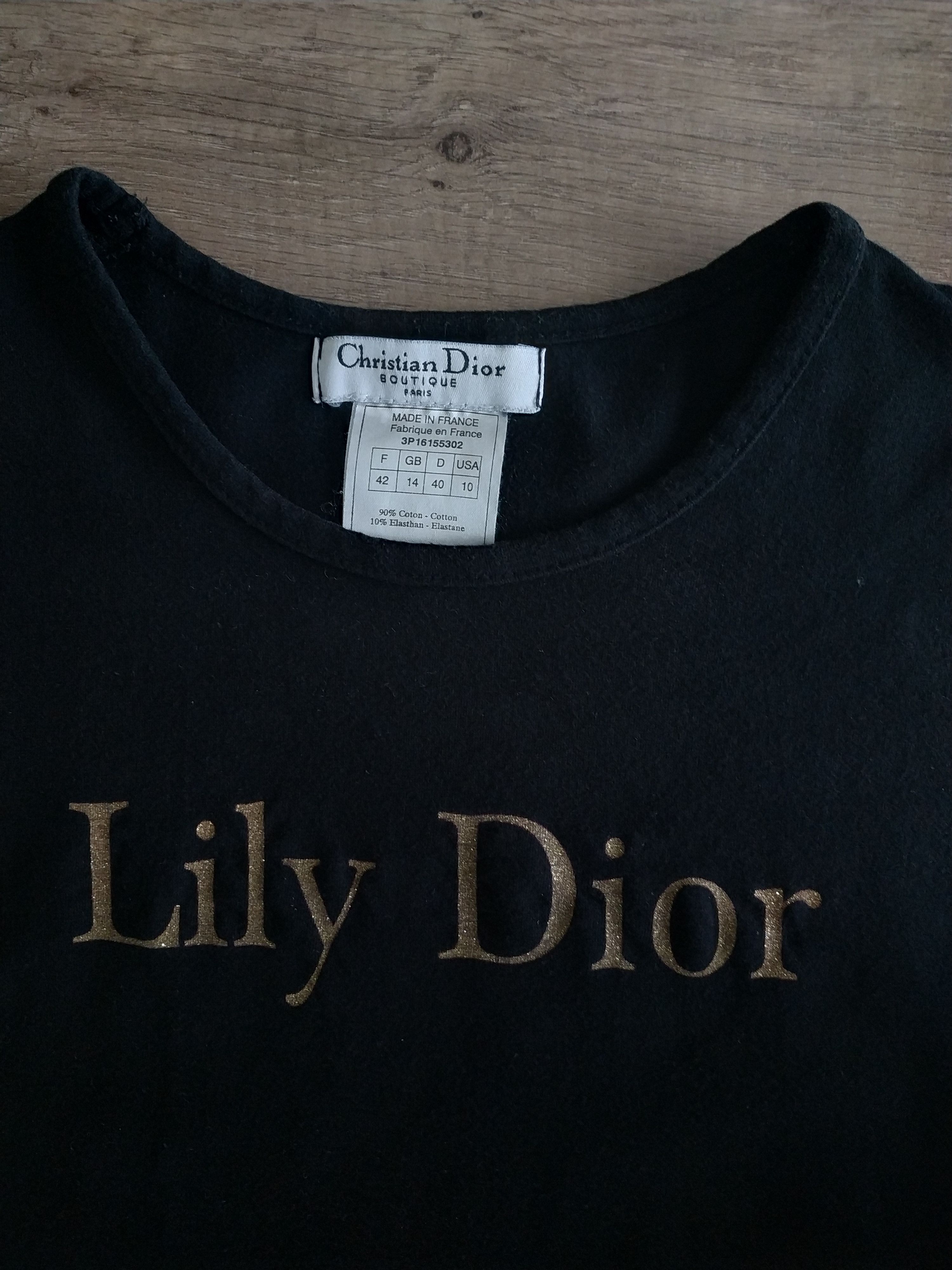 Dior Christian Dior Women's Vintage T-shirt, s. SMALL Size S / US 4 / IT 40 - 7 Thumbnail