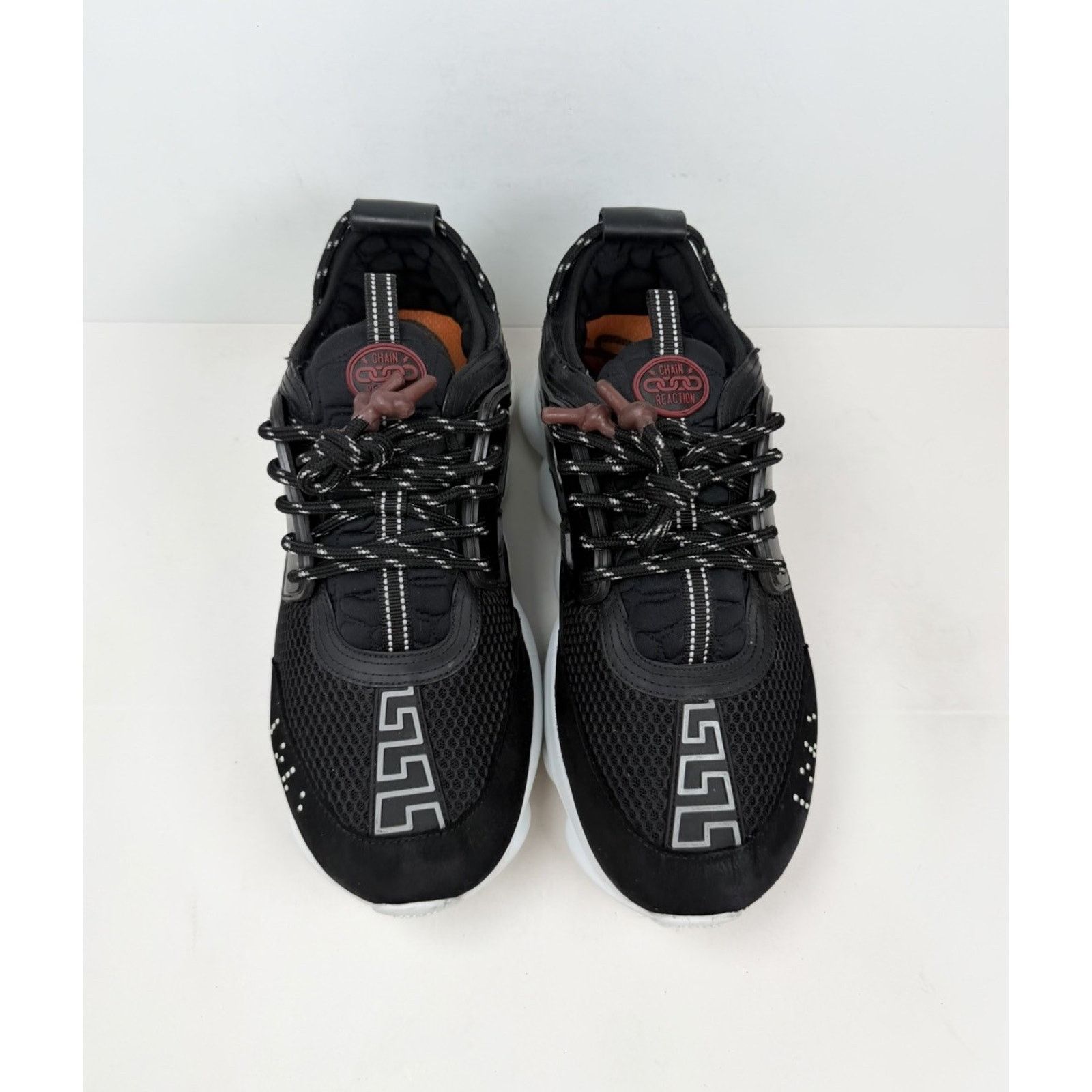 Versace Size 45EU/12US - Versace Chain Reaction Black White Size US 12 / EU 45 - 2 Thumbnail