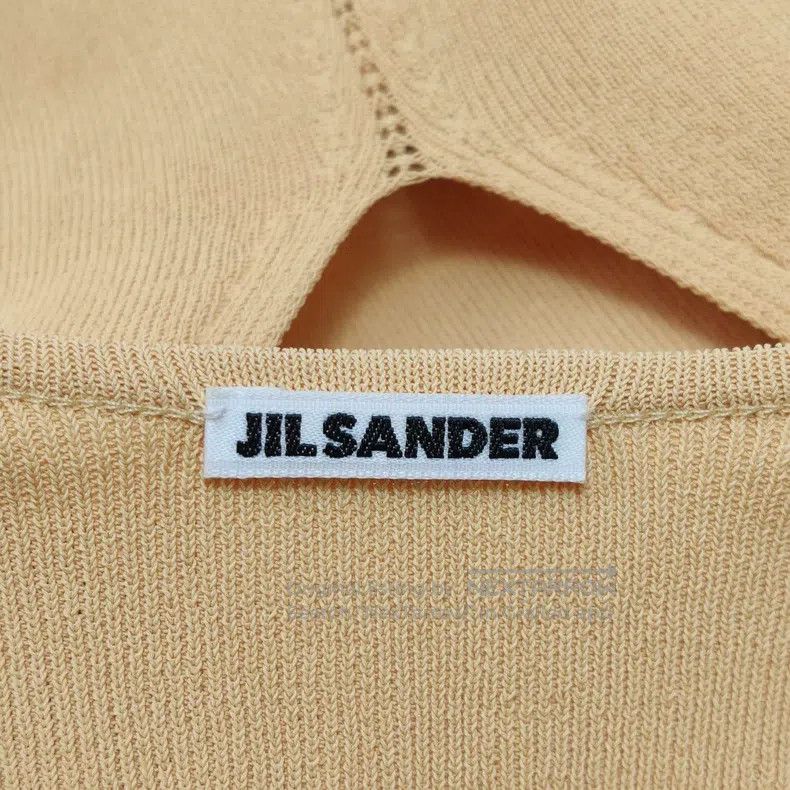 Jil Sander Jil sander size 34 Solid color V-neck sweater Size M / US 6-8 / IT 42-44 - 3 Thumbnail