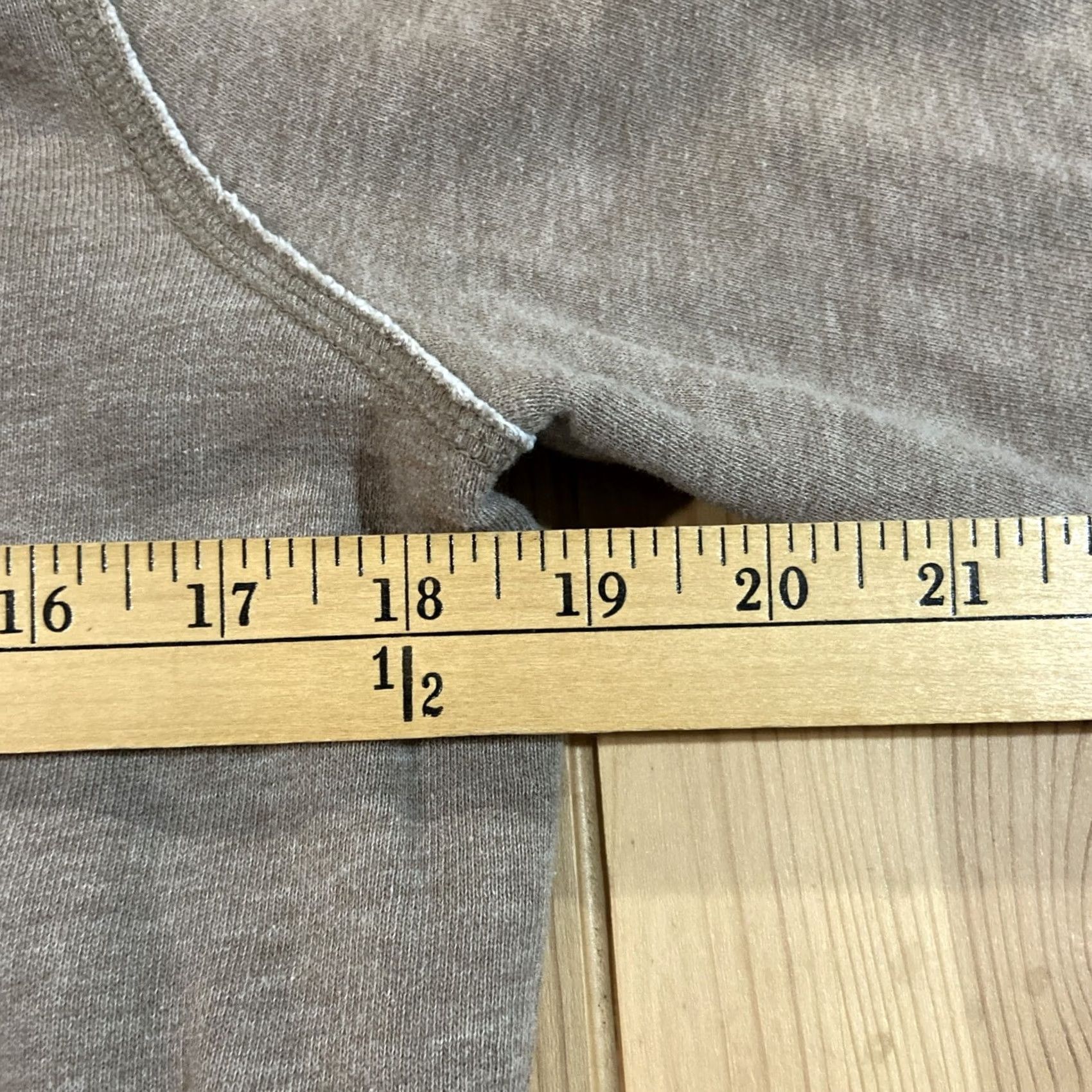 Vintage VINTAGE Ruehl Zip Up Blue Sweatshirt Hoodie Jacket L Women Brown Cotton 90s 2000s Basic Jacket Womens Labeled Zip-Up Size L / US 10 / IT 46 - 4 Thumbnail