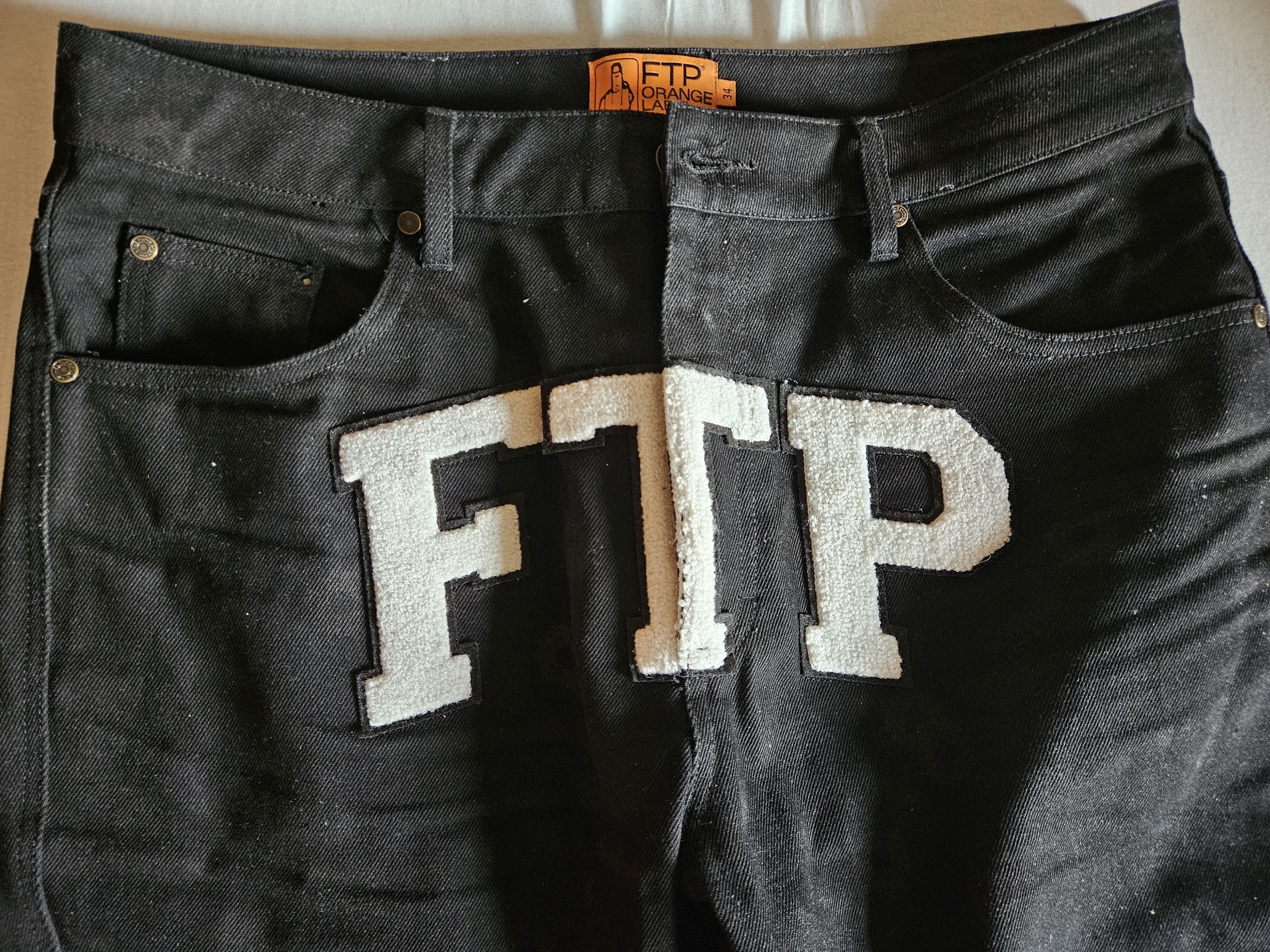 Fuck The Population FTP Bullet Holes Pants Size US 34 / EU 50 - 2 Thumbnail