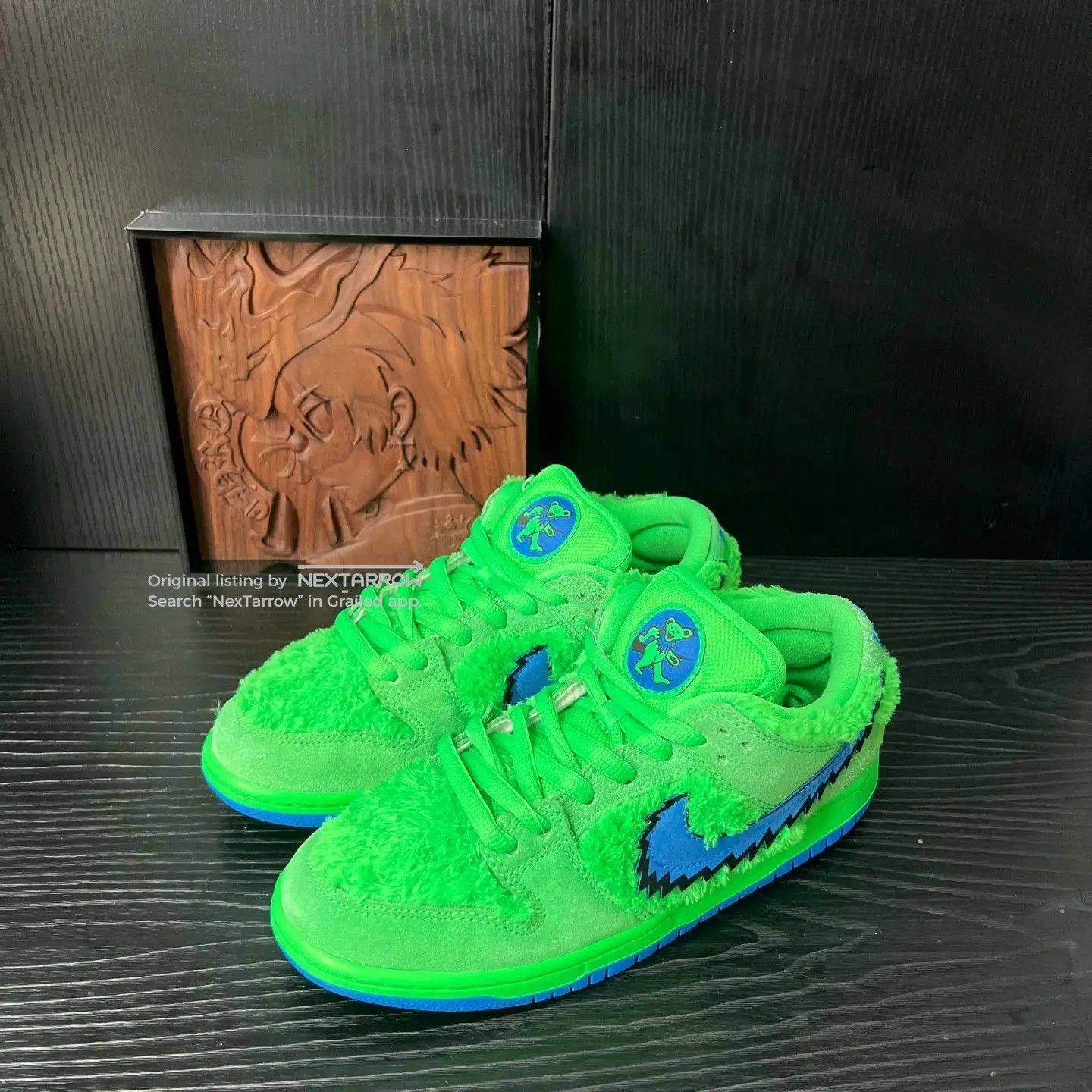 Nike Dunk Sb Green Bear Size 42 - No Box, Men's (Size 9)