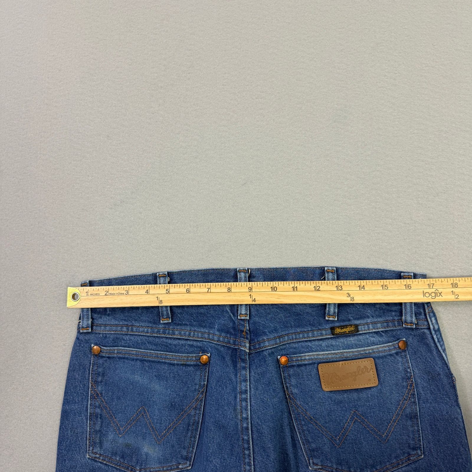 Wrangler Vintage Wrangler Jeans Men's 34x36 Blue 13MWZ Cowboy Cut 90s Size US 34 / EU 50 - 10 Thumbnail