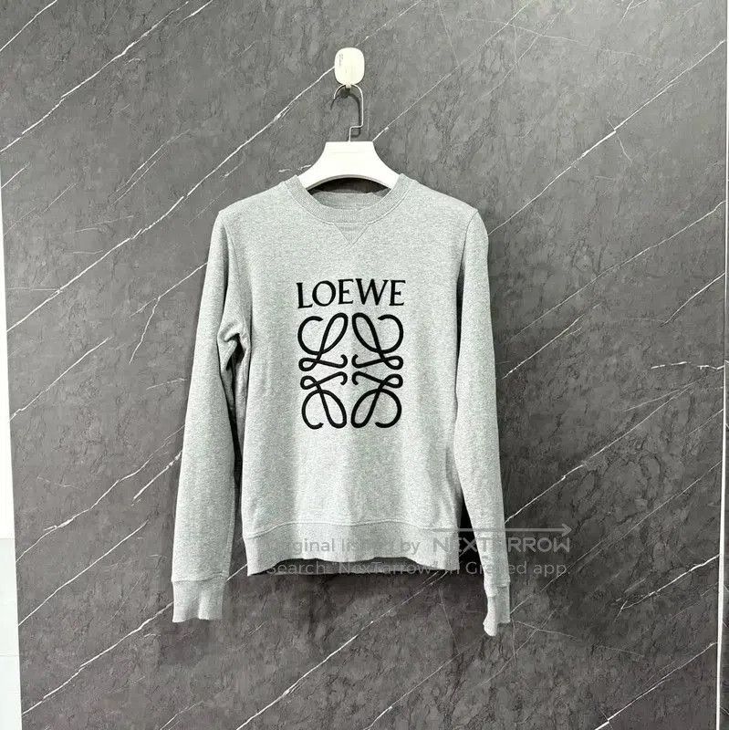 Loewe Loewe Gray Cotton Women's Sweatshirt . Size XS / US 0-2 / IT 36-38 - 1 Thumbnail