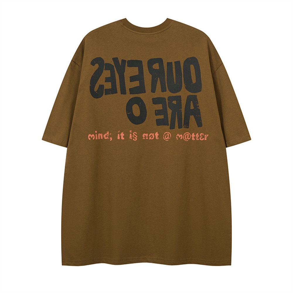 Japanese Brand × Vintage American hip-hop creative letter print loose T-shirt Size US M / EU 48-50 / 2 - 2 Thumbnail
