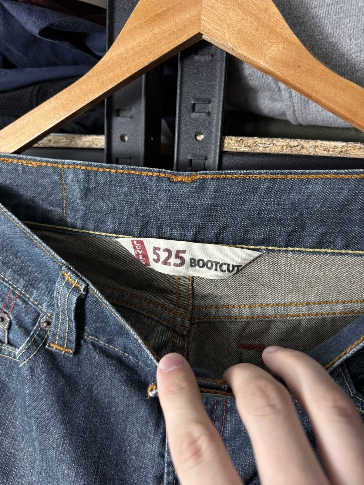 Levi's Vintage Clothing Levi’s 525 Bootcut Jeans Women W32 Vintage Y2K Blue Denim Size 32" / US 10 / IT 46 - 6 Thumbnail