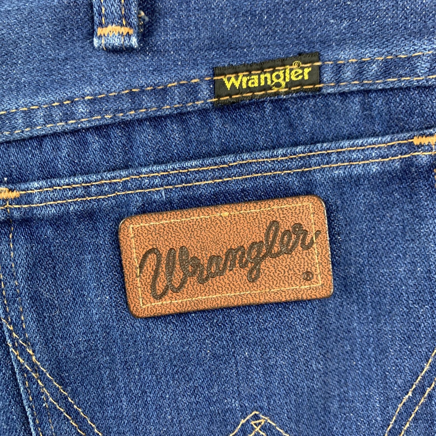 Wrangler VINTAGE Wrangler No-Fault Jeans Mens 36x36 Dark Wash Denim Scovill Jeans Size US 36 / EU 52 - 7 Thumbnail