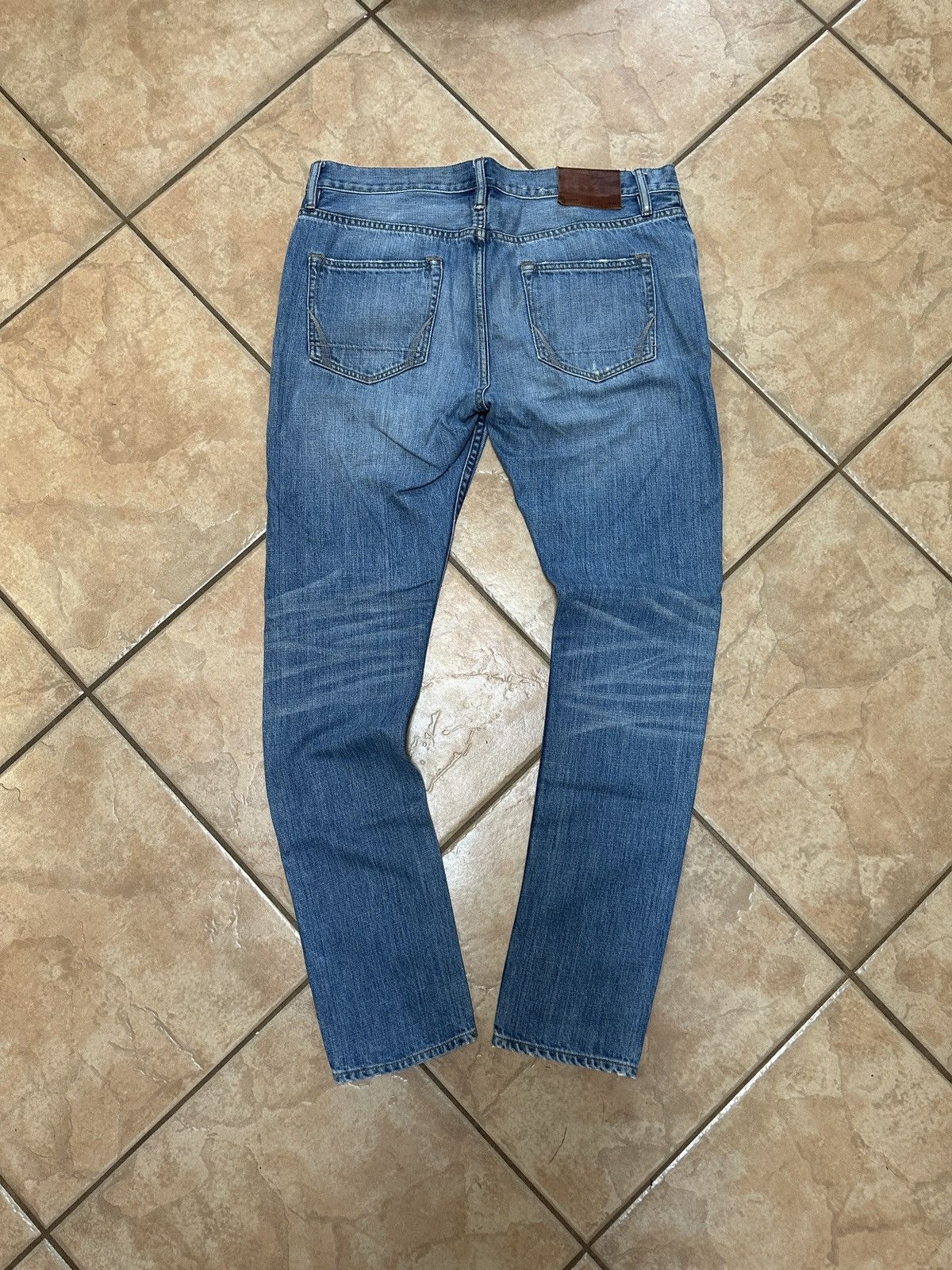 Allsaints AllSaints Cigarette blue Jeans - Size 33 Size US 33 - 2 Thumbnail