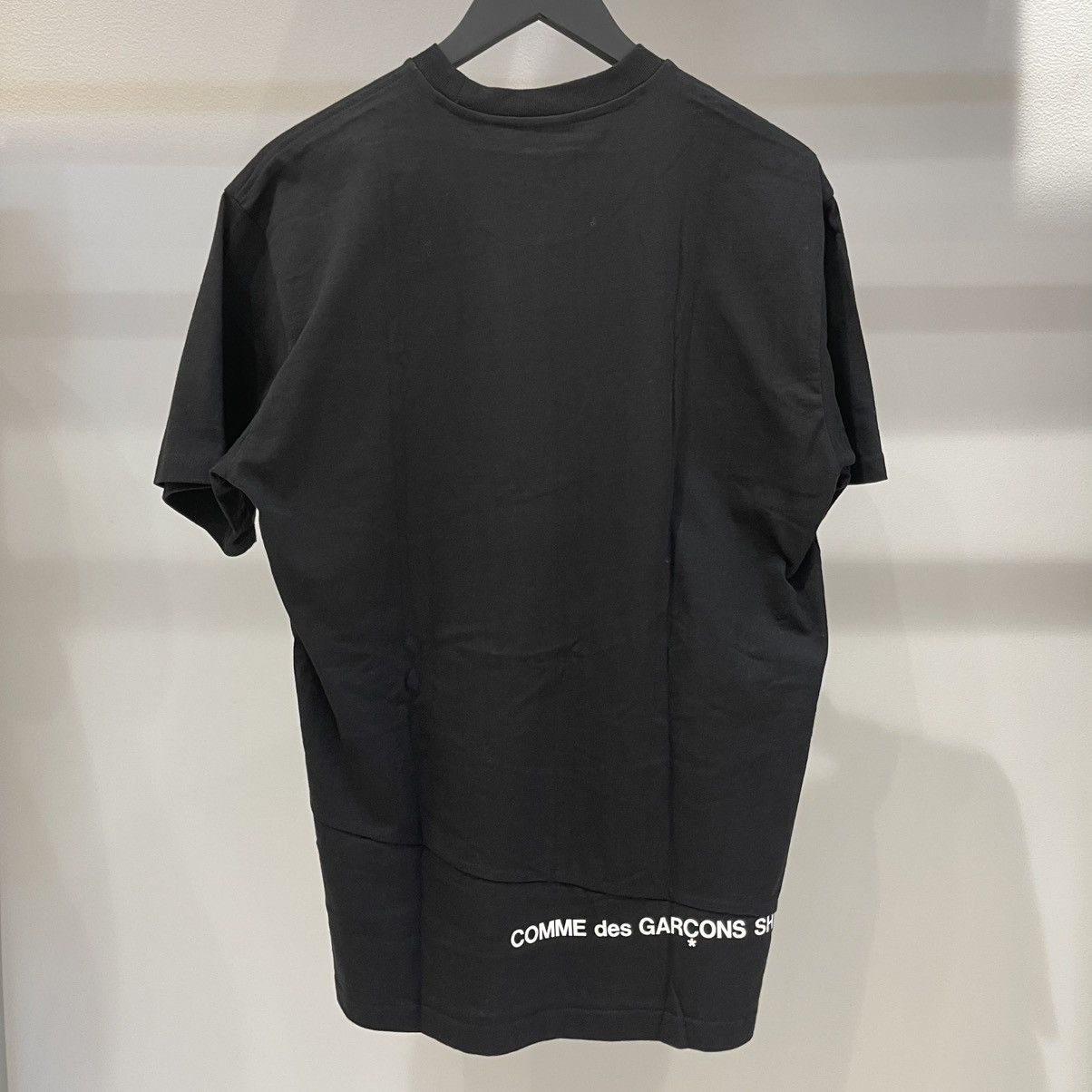Comme des Garcons × Supreme Supreme Comme des Garcons SHIRT Split Box Logo Tee Black Size US M / EU 48-50 / 2 - 3 Thumbnail