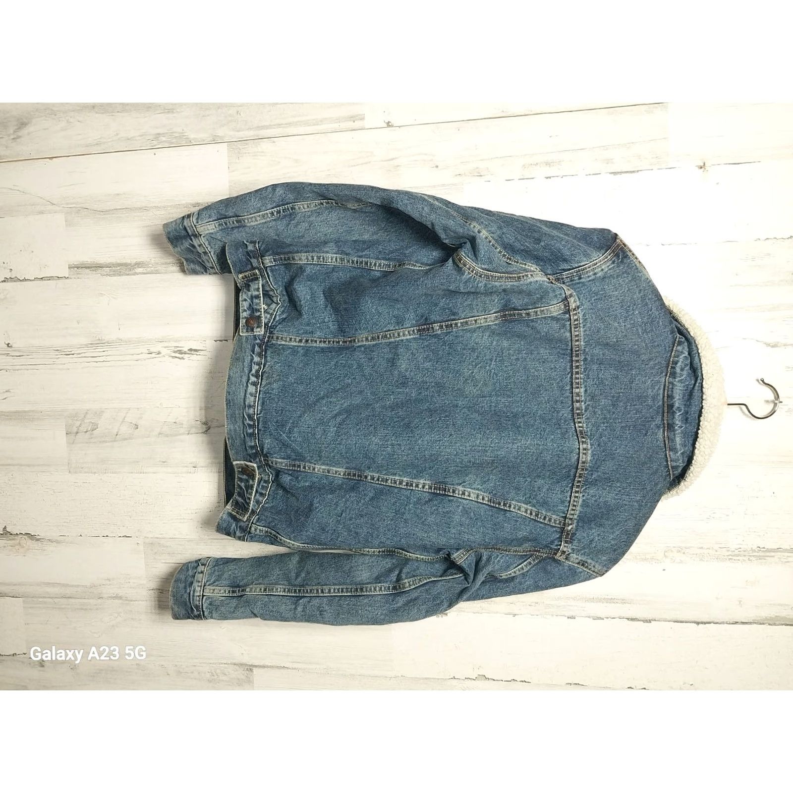 Levi's Levi's Denim Jacket Bomber Lined Sherpa Size S Men Blue Size US S / EU 44-46 / 1 - 3 Thumbnail