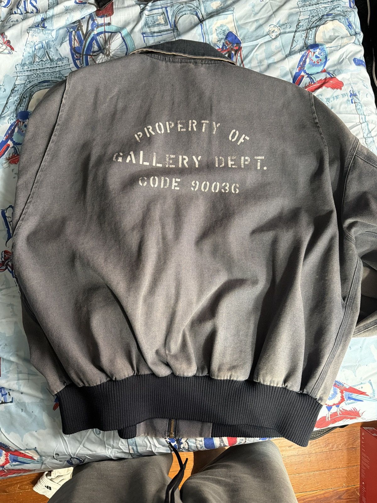 Gallery Dept. Gallery Dept Blue Bomber Jacket Size US XXL / EU 58 / 5 - 1 Thumbnail