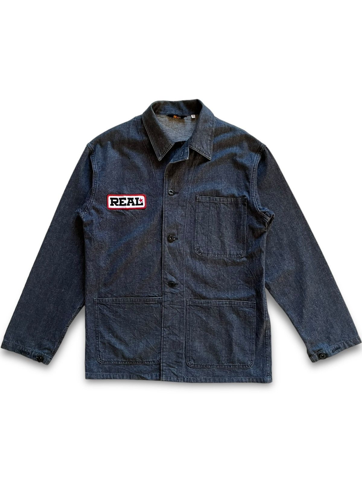 Avirex Vintage Avirex Usa Sanforized Chore Style Light Denim Jacket Size US M / EU 48-50 / 2 - 4 Thumbnail
