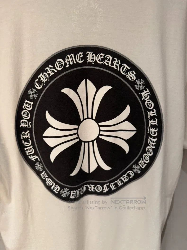 Other CHROME HEARTS Size M White cross scroll ring short sleeve T Size US M / EU 48-50 / 2 - 3 Thumbnail