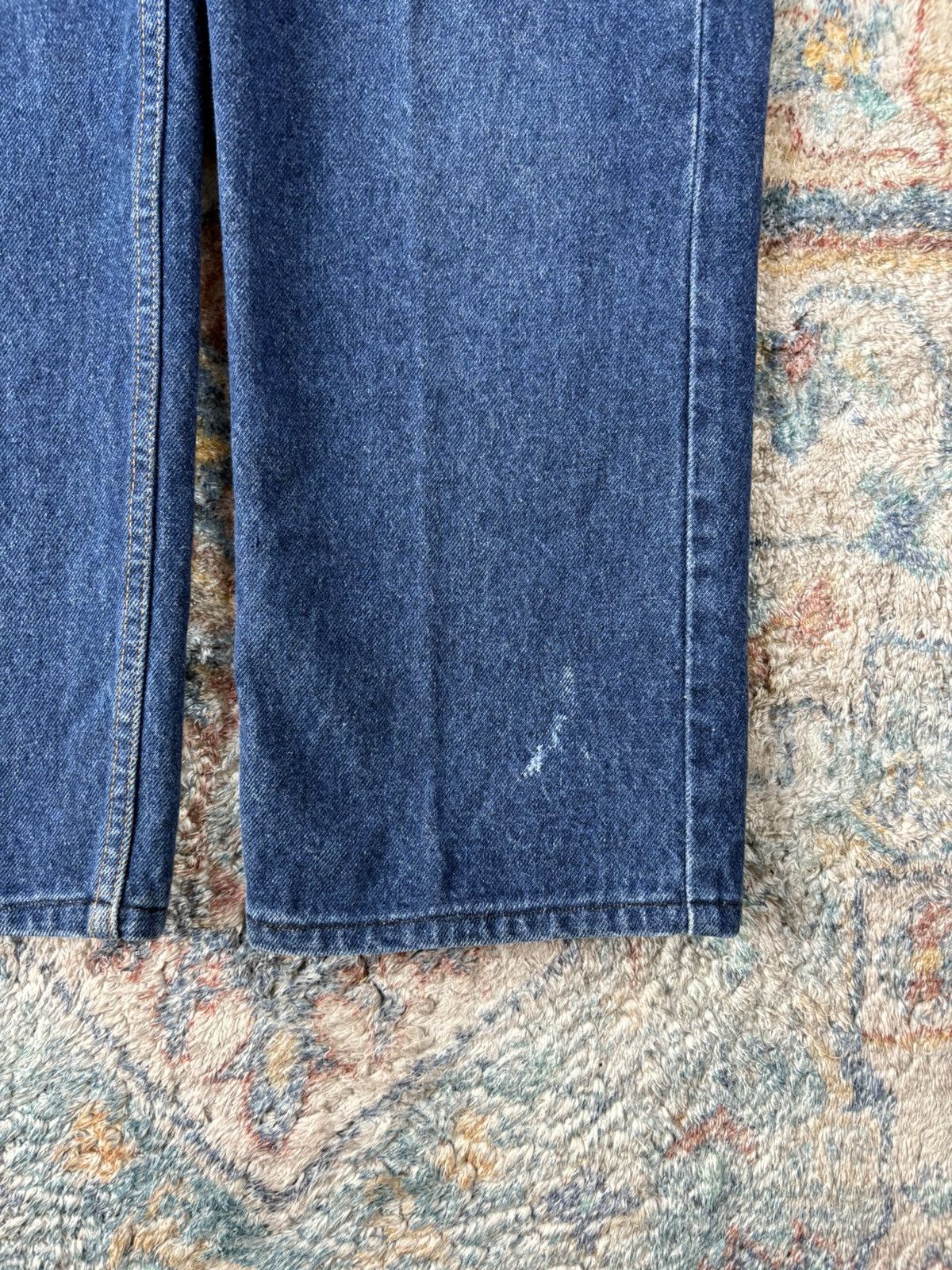 Levi's Vintage Levi’s 619 Darkwash Orange Tab Jeans Size 34 Size US 34 / EU 50 - 6 Thumbnail