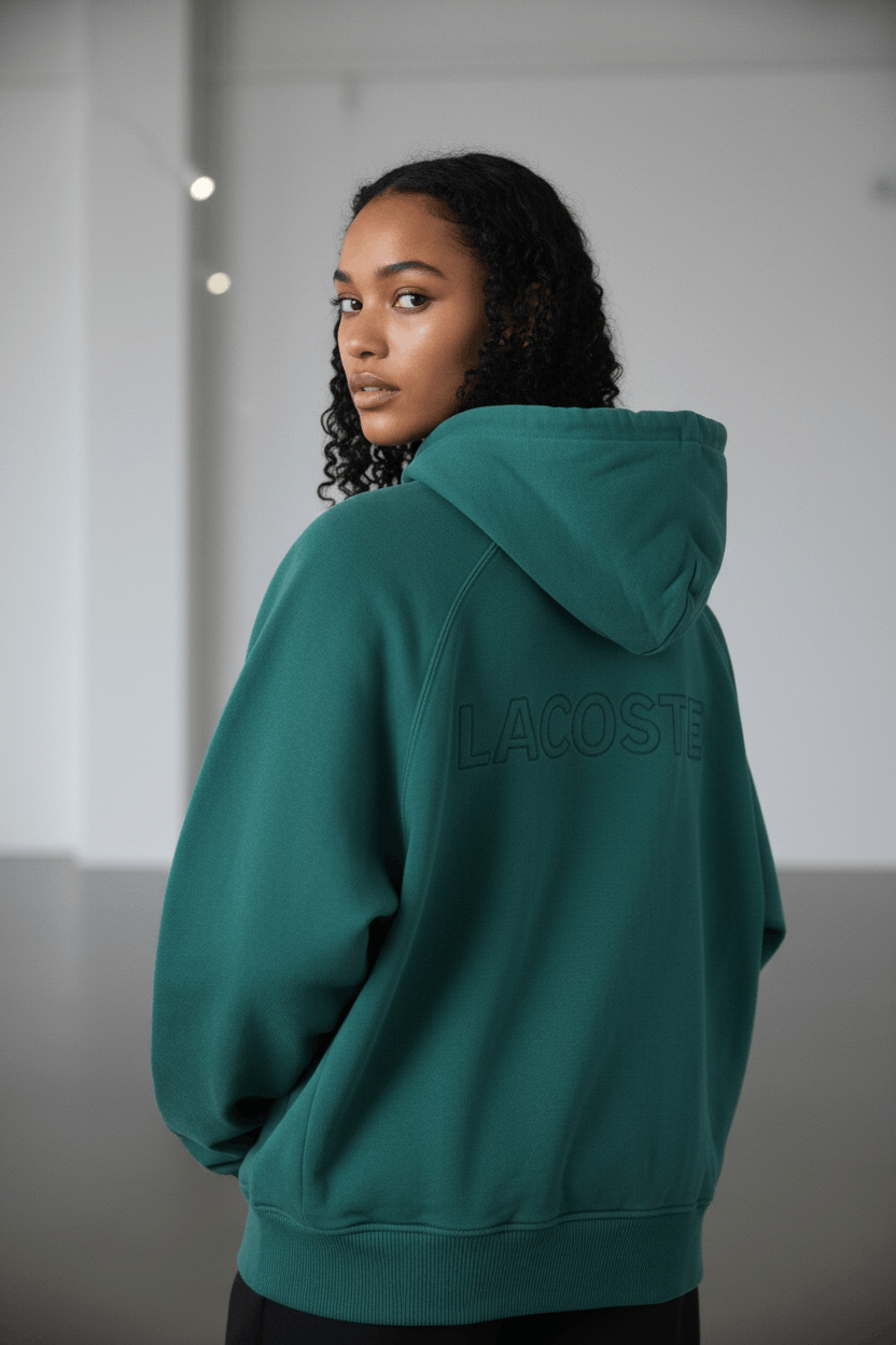 Lacoste LACOSTE Big Spell Out Logo Hoodie Size XL / US 12-14 / IT 48-50 - 1 Thumbnail