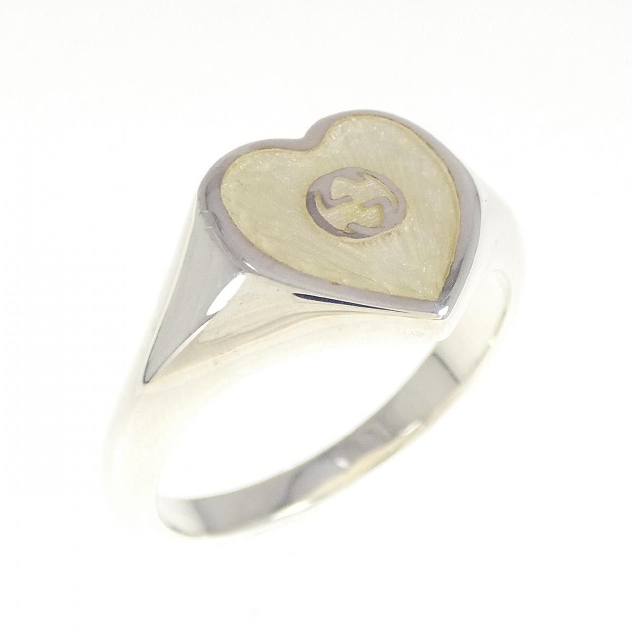 Gucci Gucci Gucci Interlocking G 925 Silver Ring Metal Ring 645544J84101184 DUTY FREE for USA Size ONE SIZE - 1 Thumbnail