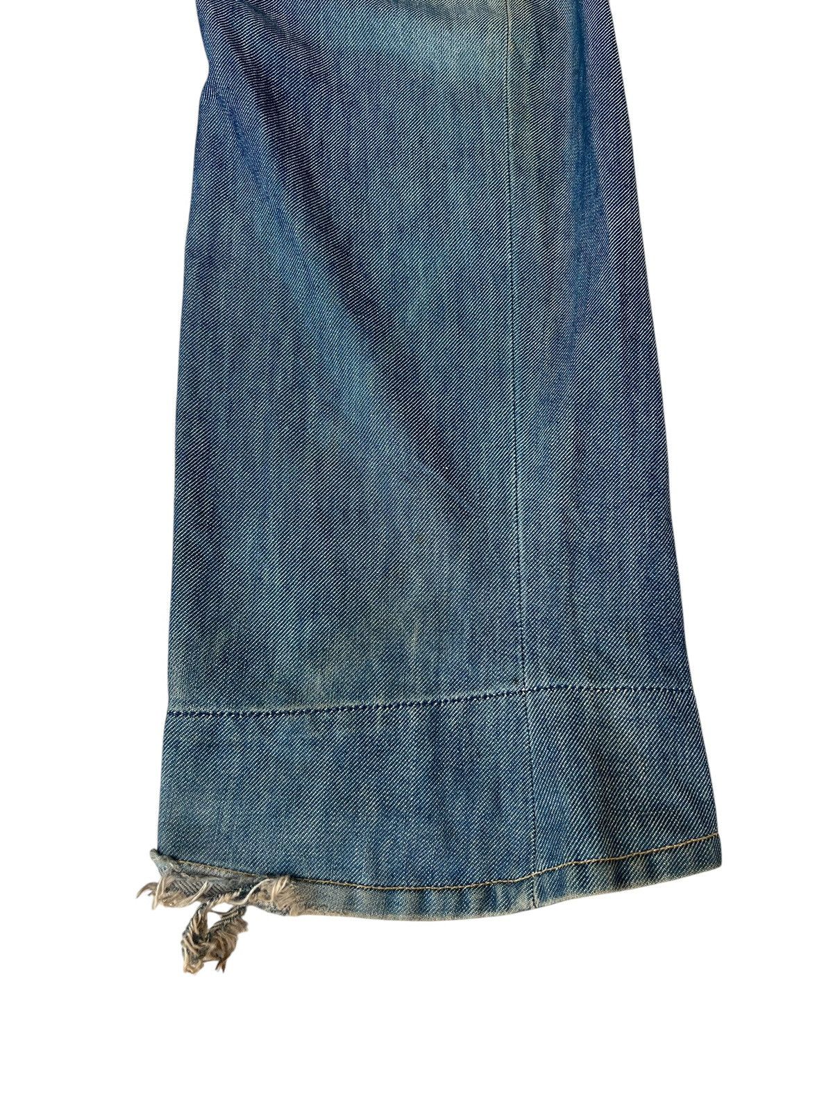Levi's Dirty Mud Stains Denim Distressed Levi’s Engineered Jeans Size US 30 / EU 46 - 13 Thumbnail
