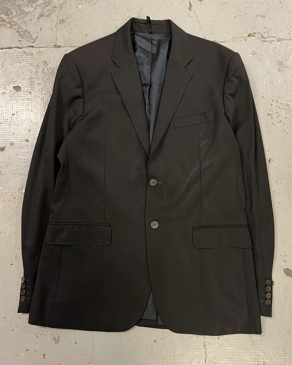 Givenchy 2000s Givenchy Black Wool Classy Blazer Jacket Size US M / EU 48-50 / 2 - 4 Thumbnail
