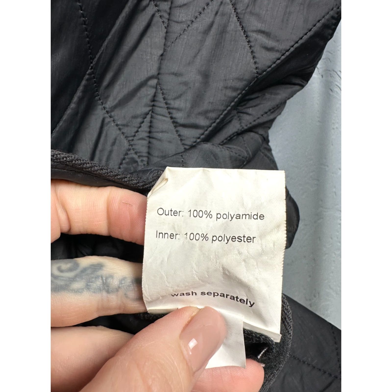 Barbour Barbour Jacket Womens Utility Polarquilt Quilted Barbour Size UK 12 Black Quilted Vintage: No Size M / US 6-8 / IT 42-44 - 7 Thumbnail