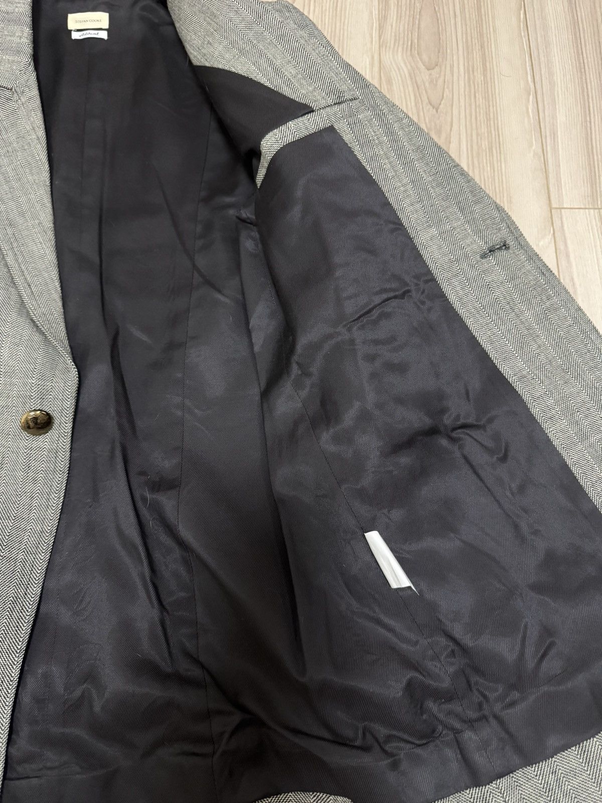 Stefan Cooke Stefen Cooke SS21 Tweed tailored jacket Size US S / EU 44-46 / 1 - 11 Thumbnail