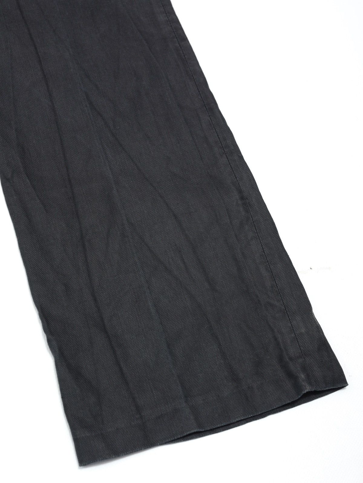 Gucci Gucci Hemp Silk Washed Black Pants Trousers Size 26" / US 2 / IT 38 - 9 Thumbnail