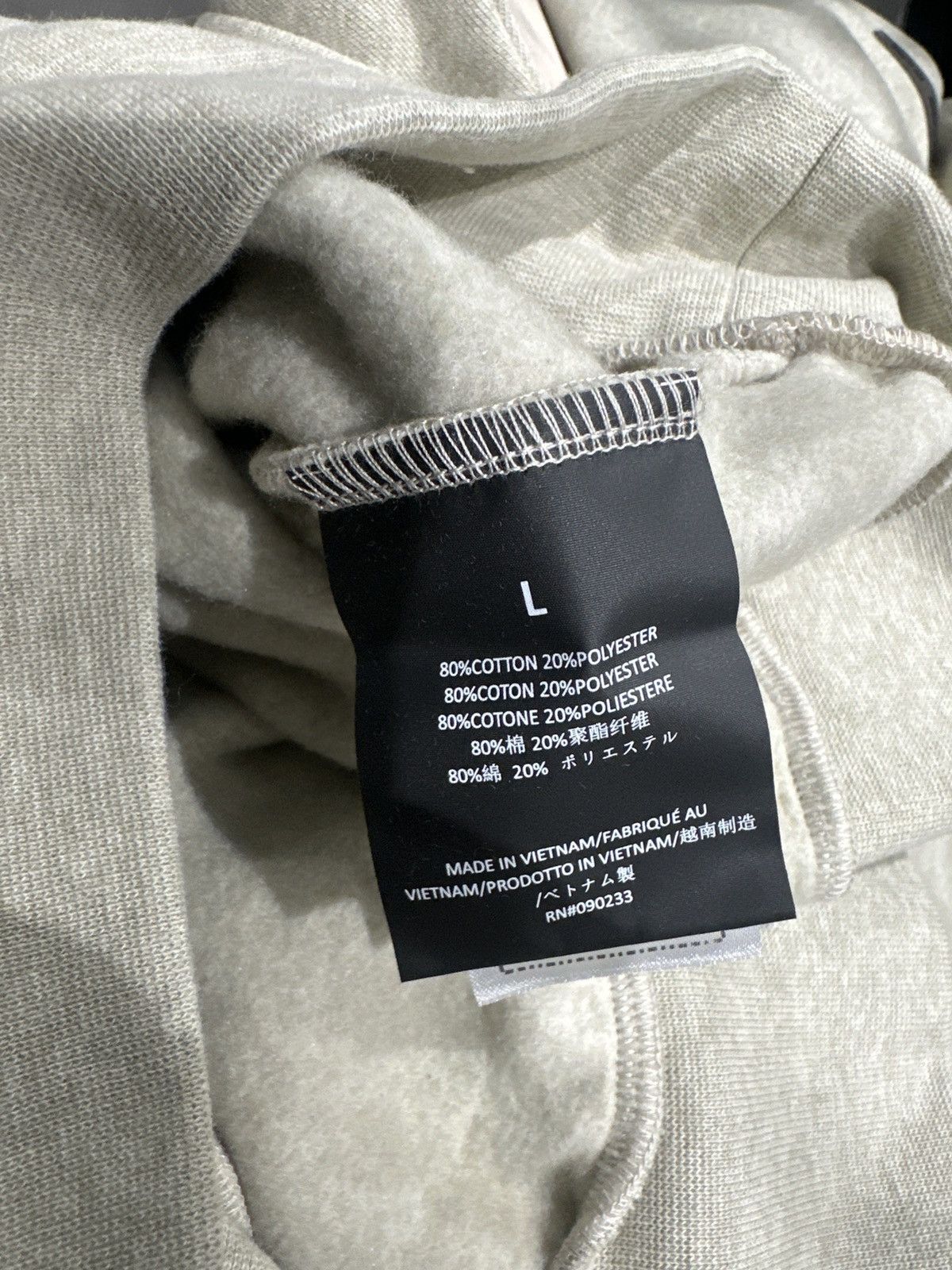 Essentials ESSENTIALS - Classic Fleece Hoodie Heather Stone Size US L / EU 52-54 / 3 - 6 Thumbnail
