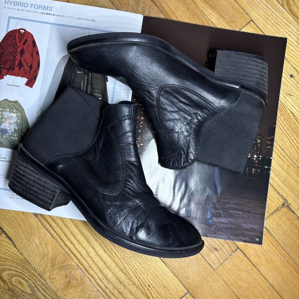 Buffalo London Buffalo London Boots Vintage Leather Avant Garde 38 EU Y2k Size US 8 / IT 38 - 4 Thumbnail