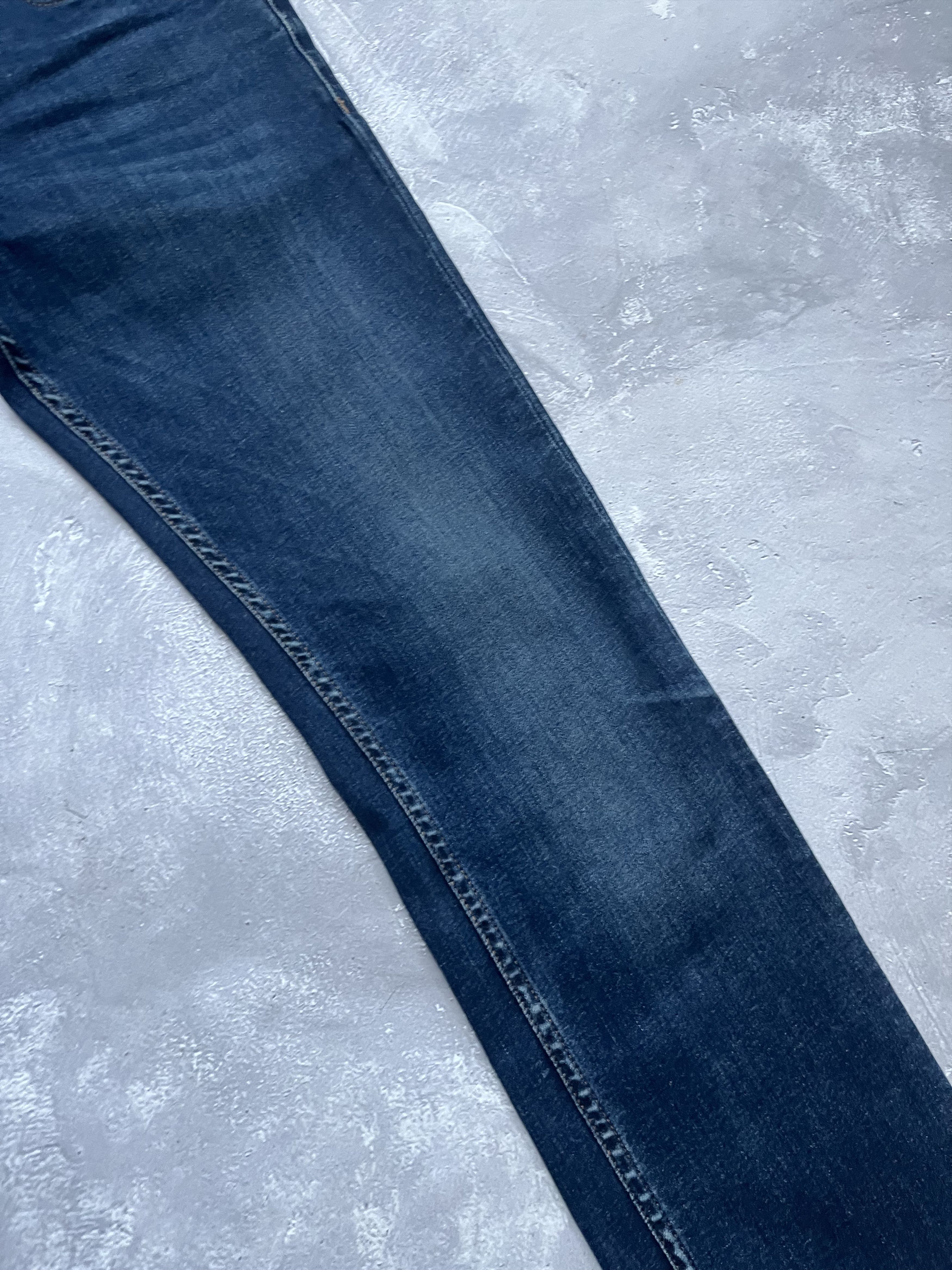 Prada Prada Denim Jeans Women Blue Black Tab Size 29 Size 29" - 4 Thumbnail