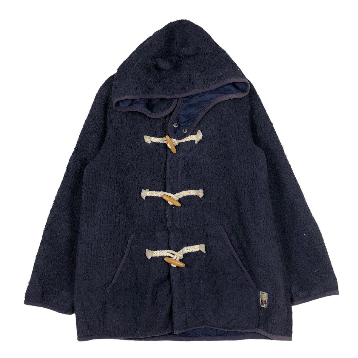 Japanese Brand 🔥Vintage Fleece Duffle Jacket DrugStore Issey Miyake Size US M / EU 48-50 / 2 - 1 Thumbnail