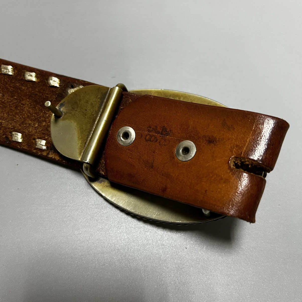 Cowboy Equipment × Japanese Brand × Vintage Leather belt vintage y2k cowboy buckle Size ONE SIZE - 10 Thumbnail