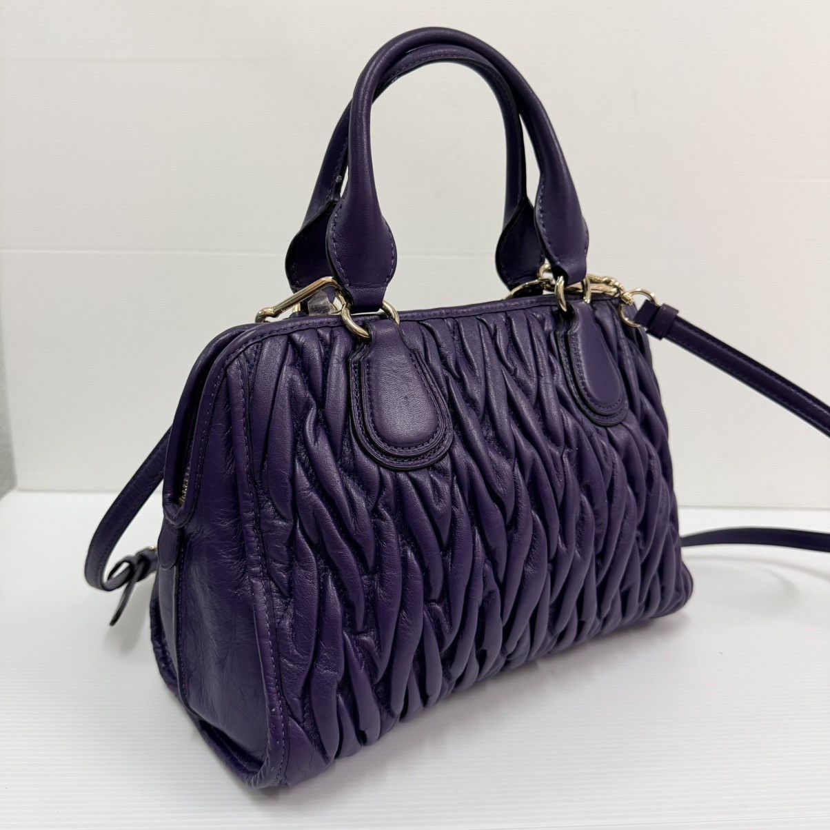Coach Coach Leather Shoulder Bag Size ONE SIZE - 2 Thumbnail