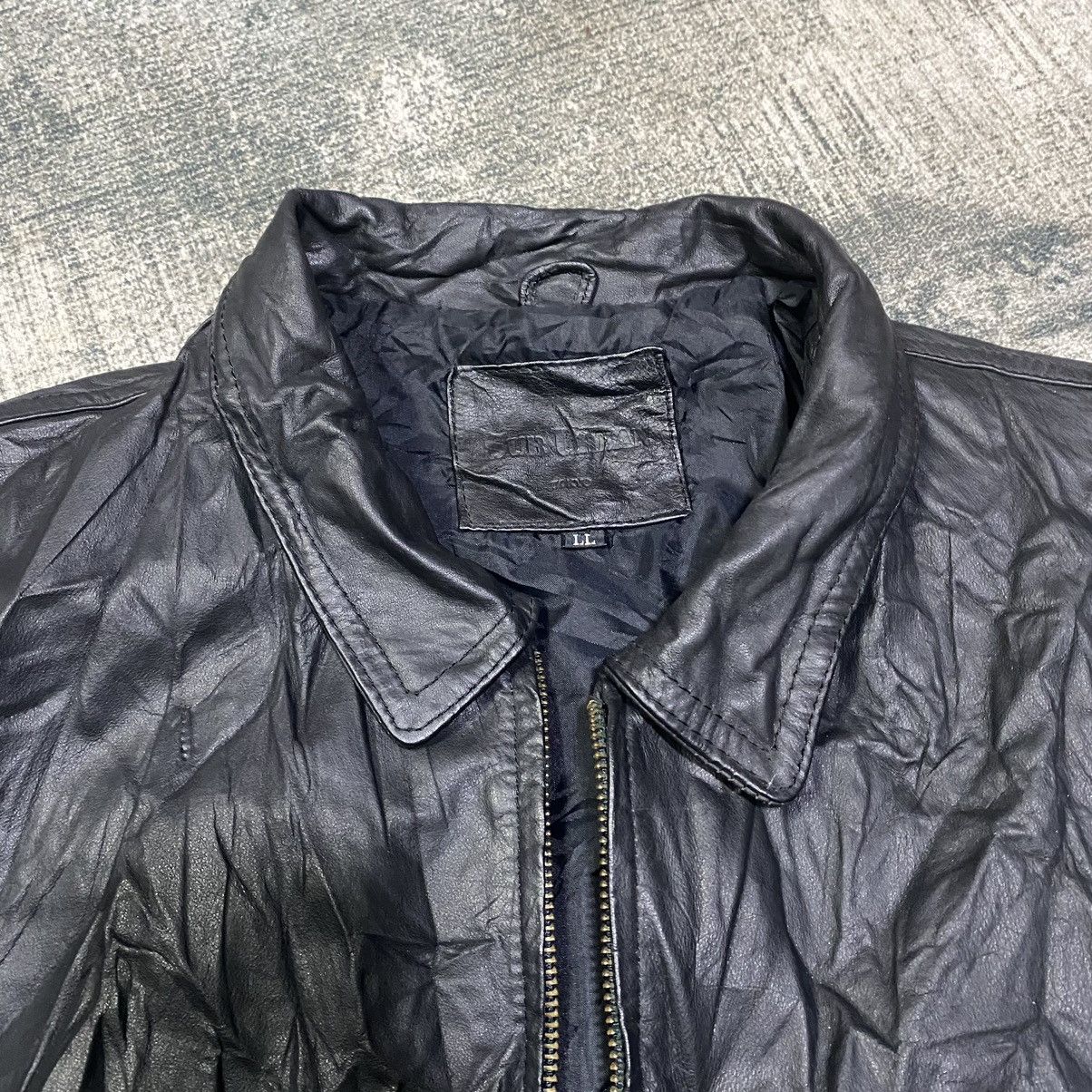 Japanese Brand vintage Sub Urban Leather Jacket Size US L / EU 52-54 / 3 - 6 Thumbnail