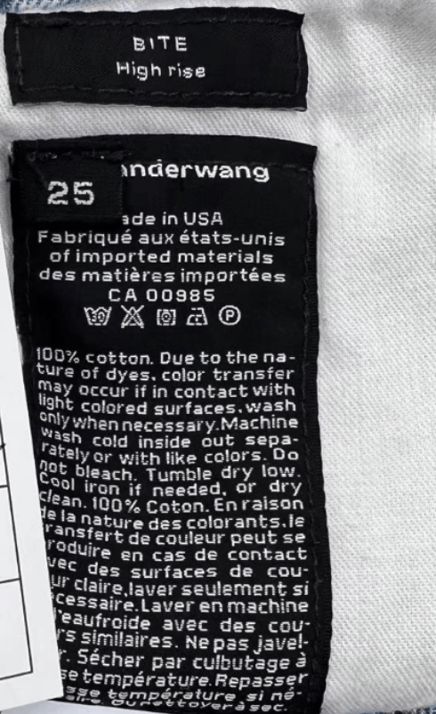 Alexander Wang Alexanderwang Washed Distressed Frayed Denim Shorts K12 Size 25" / US 0 / IT 36 - 6 Thumbnail