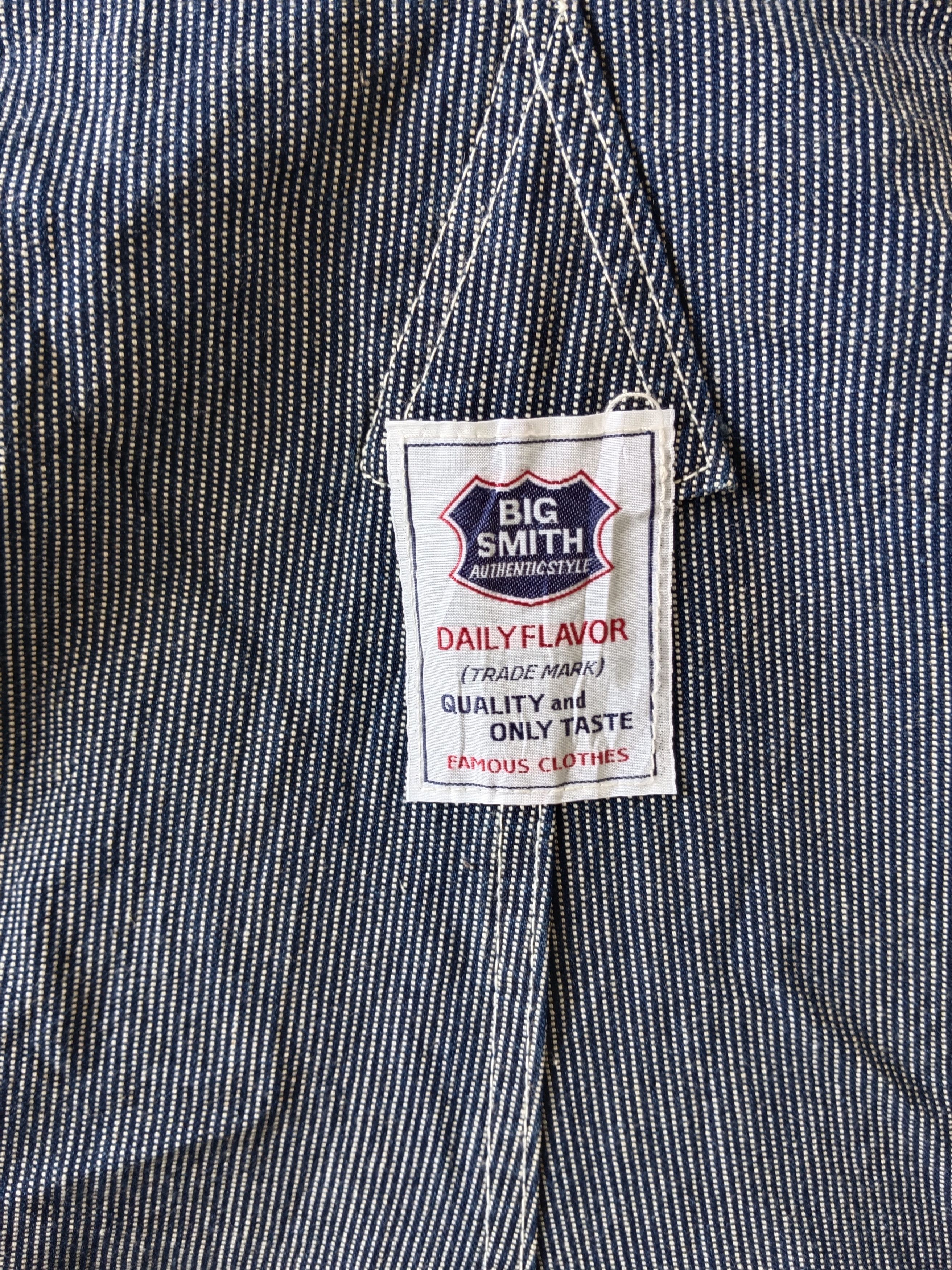 Japanese Brand Big Smith overalls Hickory Made in Japan Size US 32 / EU 48 - 4 Thumbnail