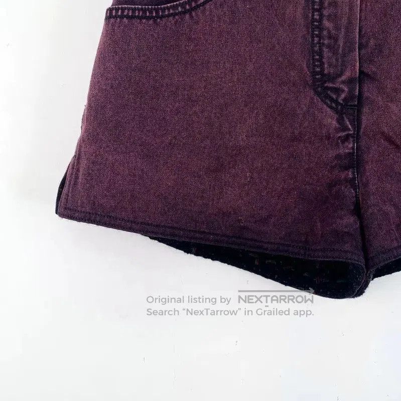 Chanel Chanel XS Dark Purple Cotton Women's Shorts . Size 22" - 4 Thumbnail