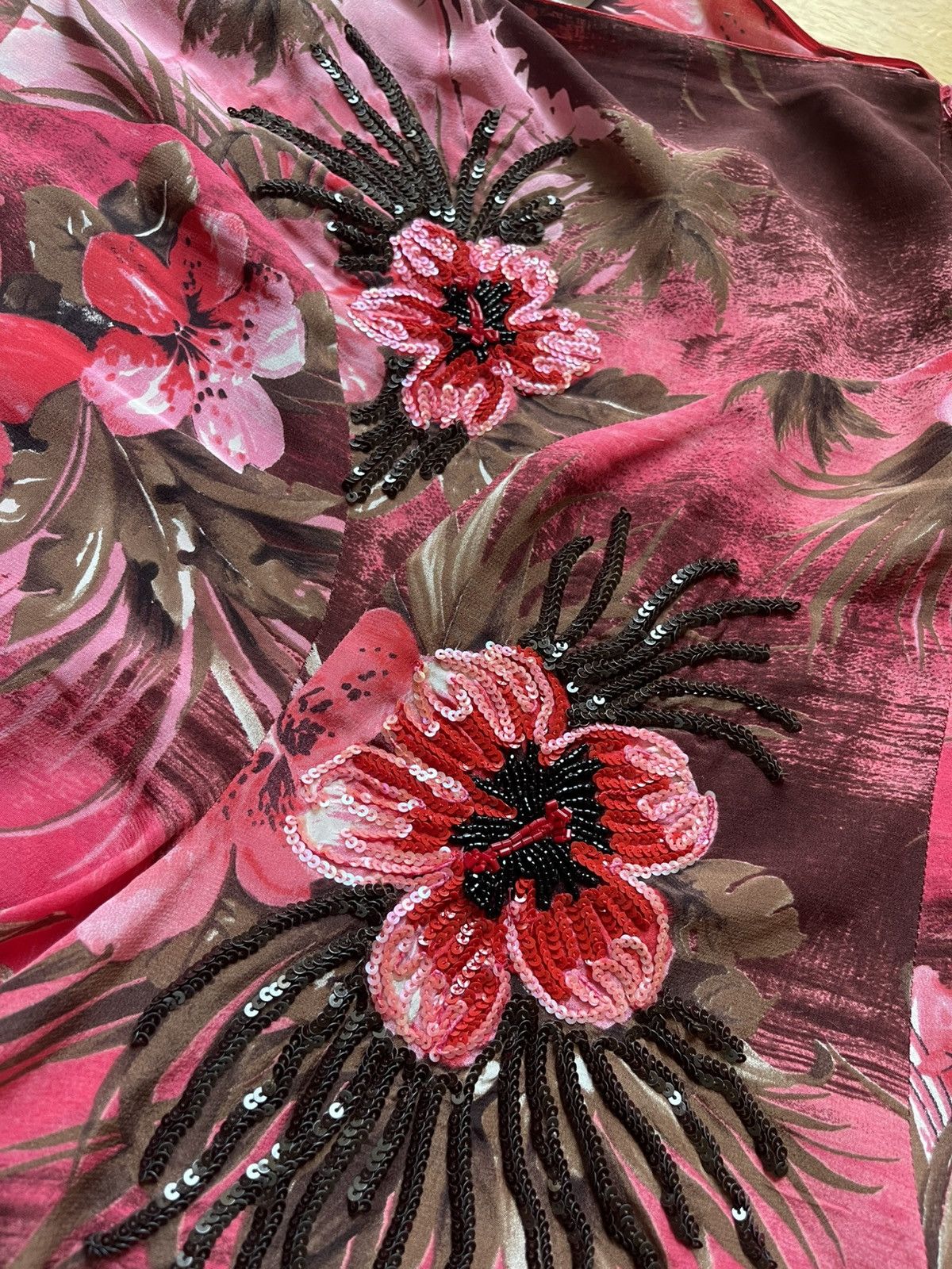 Blumarine Blumarine Embellished Flower Skirt Size 27" / US 4 / IT 40 - 5 Thumbnail