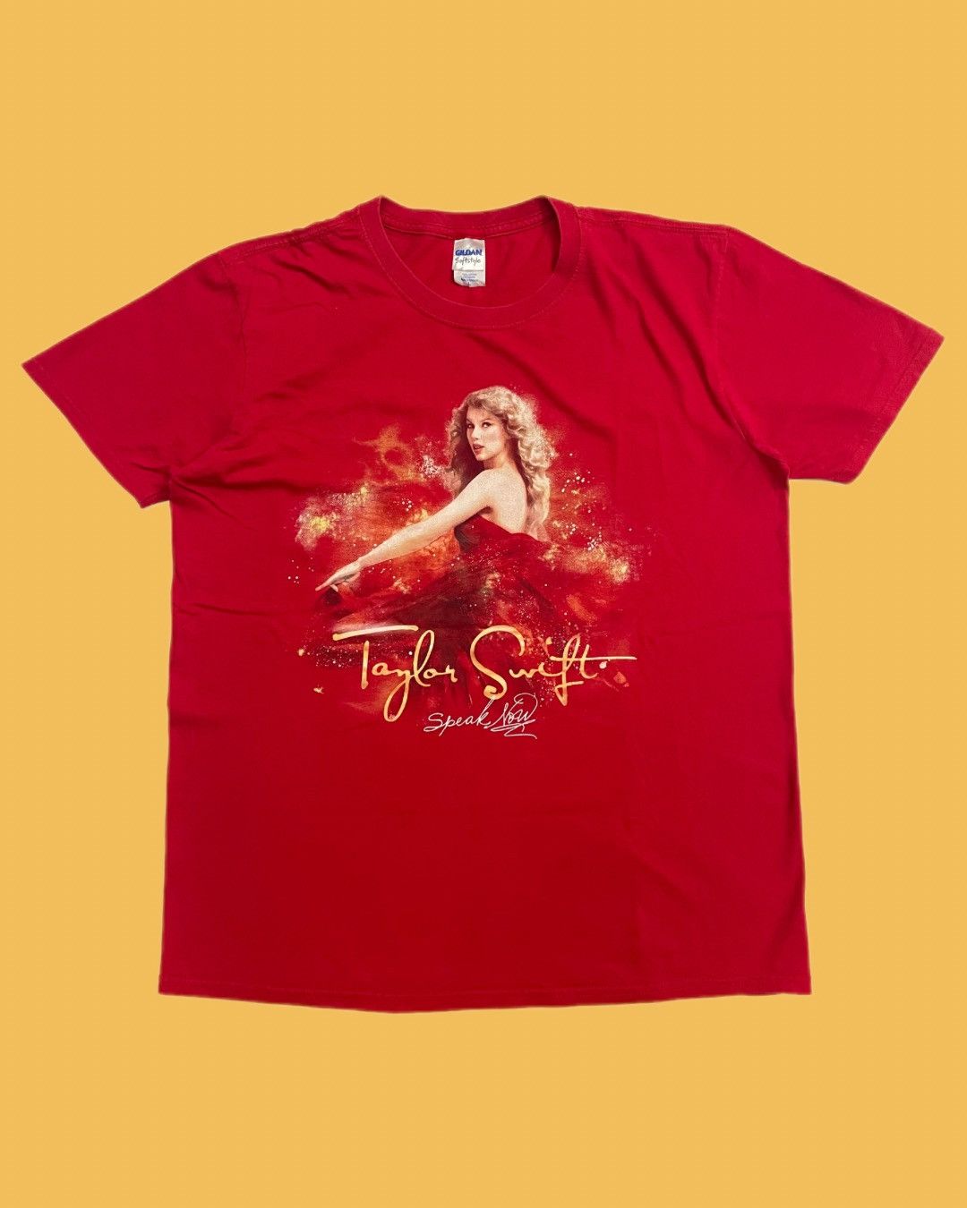 Band Tees Vintage Taylor Swift Speak Now Promo T-shirt Size US L / EU 52-54 / 3 - 1 Thumbnail