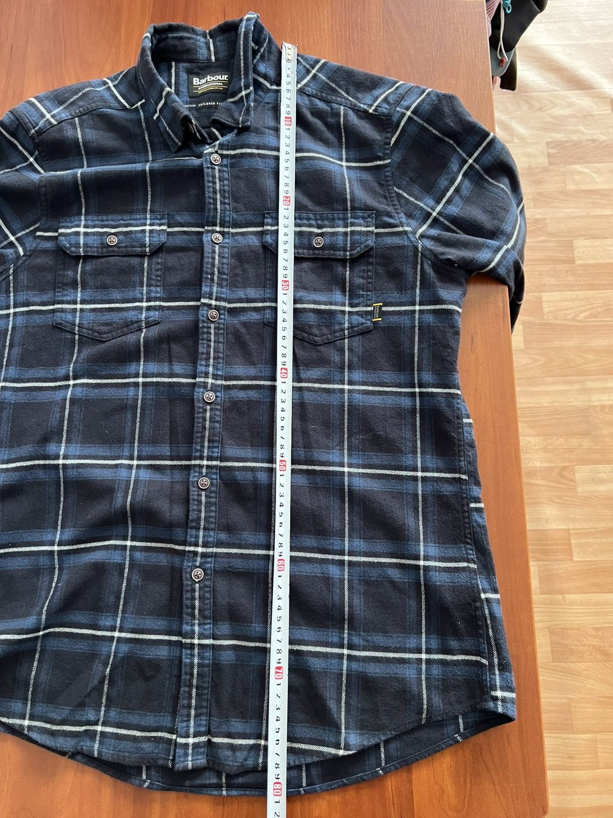 Barbour BARBOUR INTERNATIONAL ENGLAND FLANNEL CASUAL SHIRT BUTTON L Size US L / EU 52-54 / 3 - 17 Thumbnail