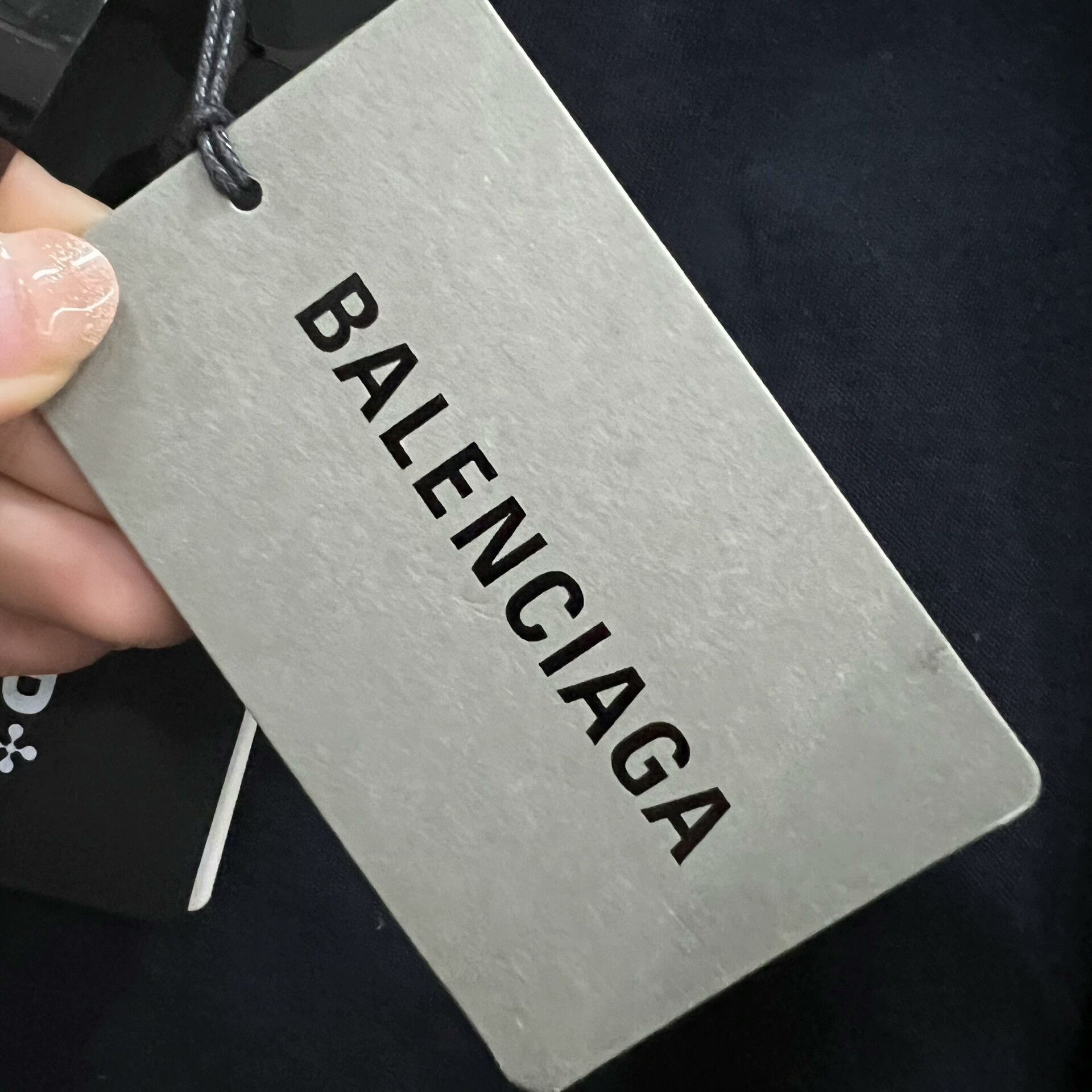 Balenciaga Balenciaga Black Small Logo Zip Jacket Size US M / EU 48-50 / 2 - 5 Thumbnail