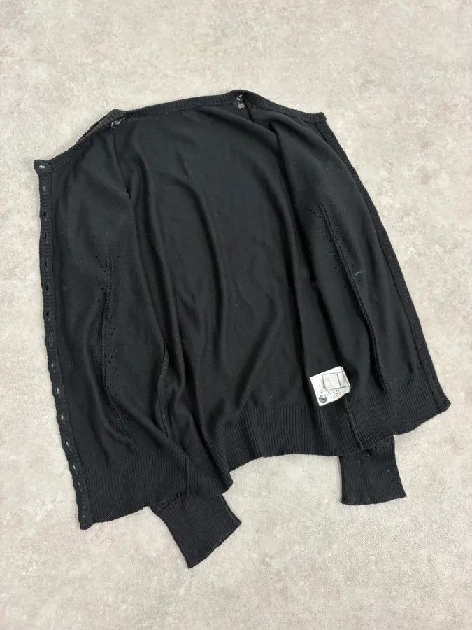 Dolce & Gabbana 2000s Dolce & Gabbana Black Lace Button Up Wool Cardigan Size S / US 4 / IT 40 - 7 Thumbnail