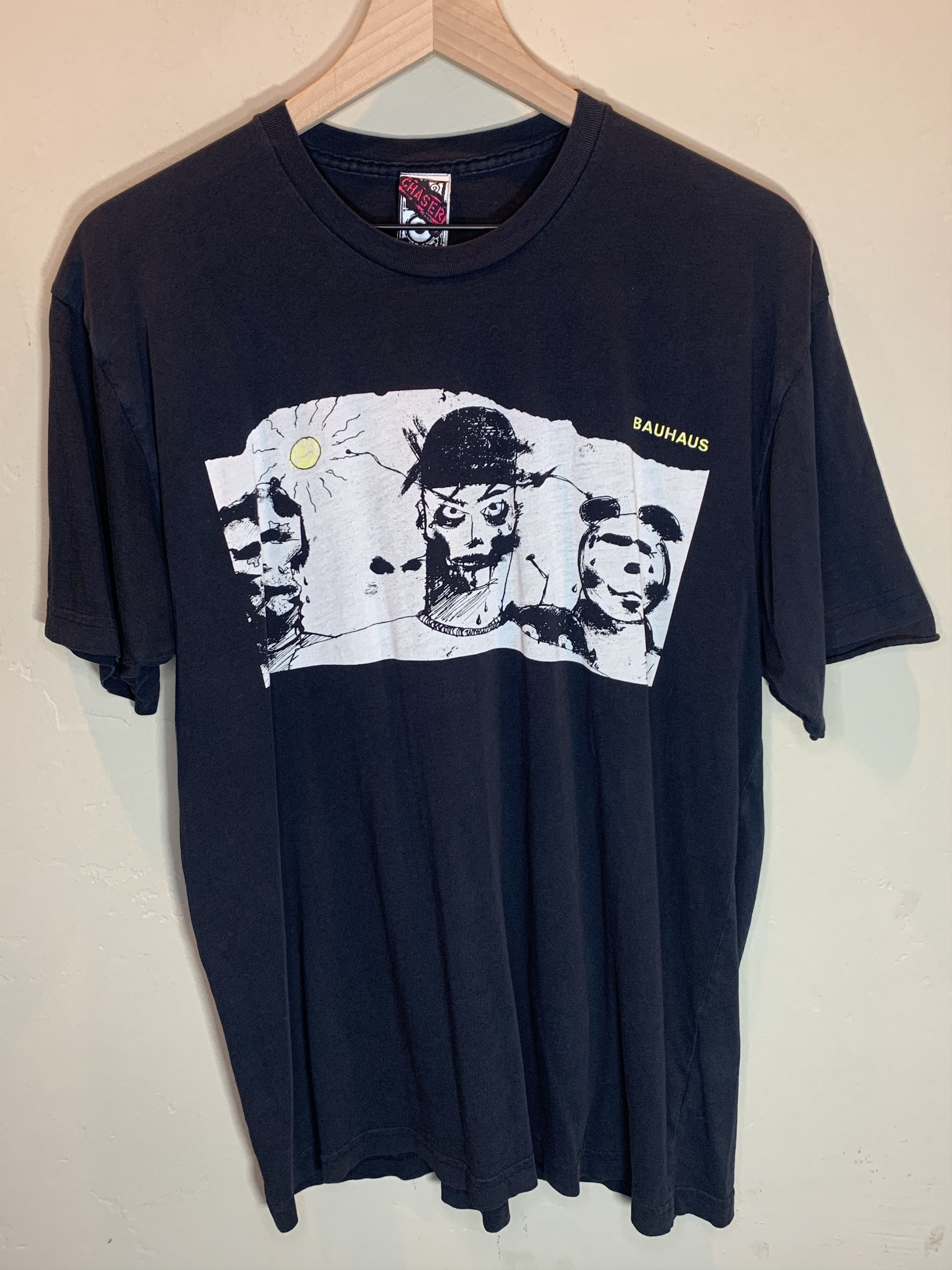 Band Tees *RARE* Vintage 90’s Bauhaus Mask Album Gothic Art T-Shirt Size US L / EU 52-54 / 3 - 1 Thumbnail