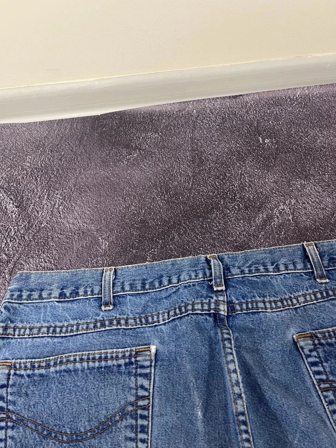 Carhartt × Vintage Vintage Carhartt Flame Resistant Blue Denim Hype Work Jeans Size US 38 / EU 54 - 6 Thumbnail