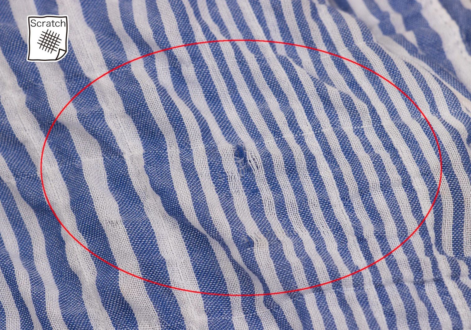 Yohji Yamamoto Yohji Yamamoto Wrinkled Stripe Long Shirt Blue White Size US M / EU 48-50 / 2 - 11 Thumbnail