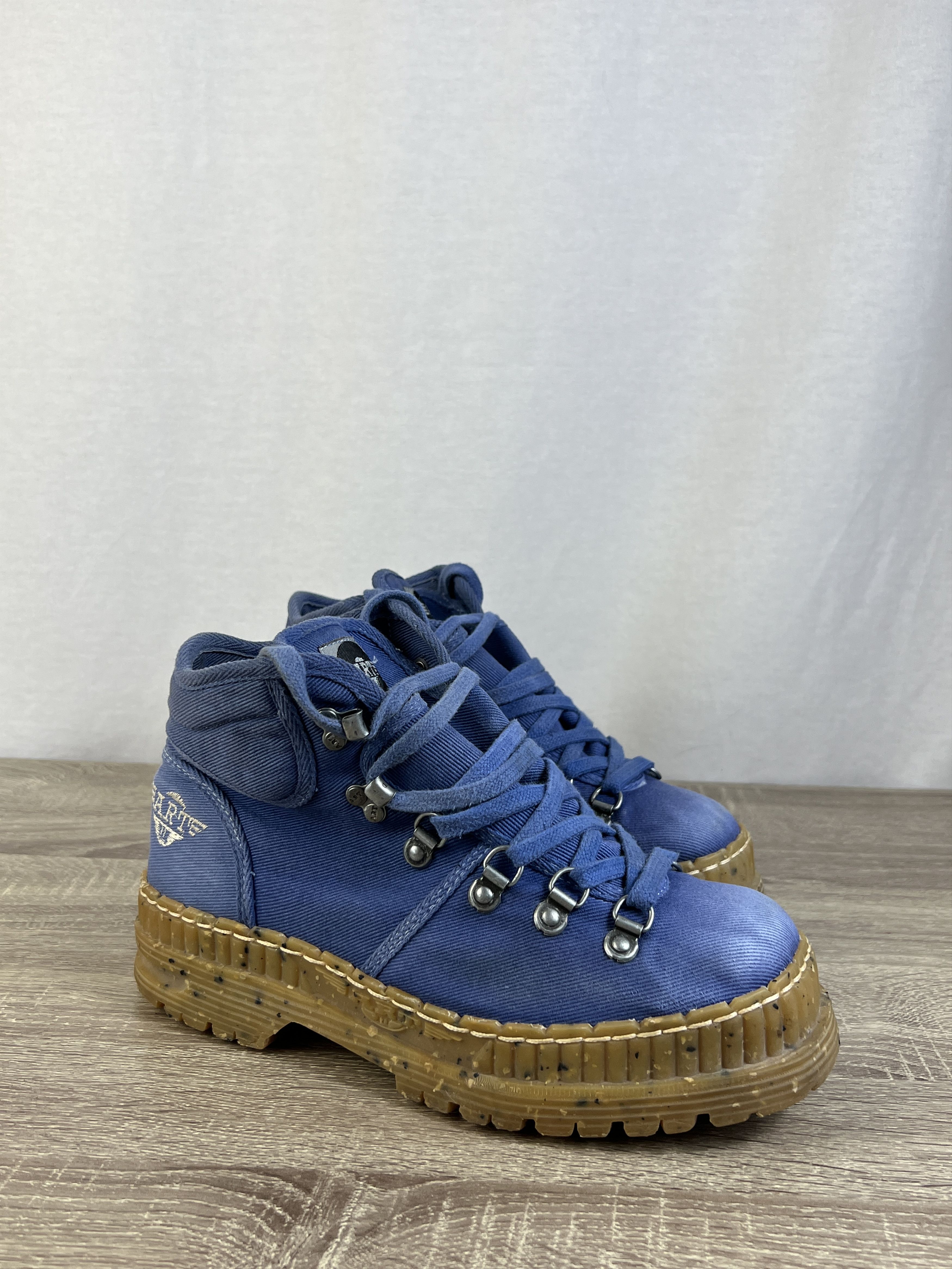 Japanese Brand Vintage The Art Company Chunky Blue Personal Boots Size US 8.5 / EU 41-42 - 4 Thumbnail