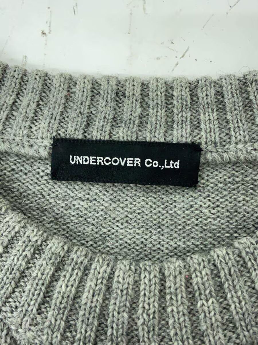 Undercover "RUNNING MONKS" Drop Shoulder Wool Knit Sweater Size US M / EU 48-50 / 2 - 3 Thumbnail