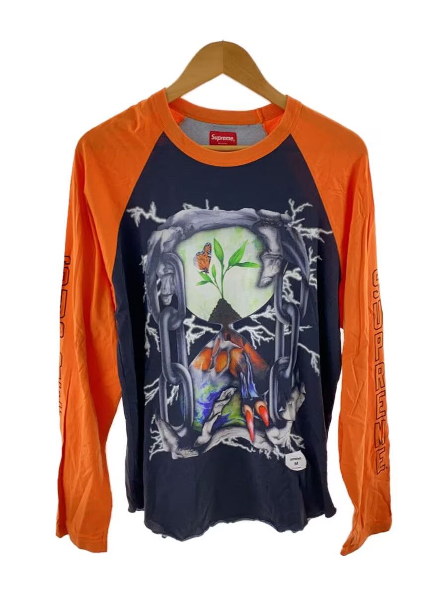 Supreme SS20 Hour Glass Raglan Long Sleeve Tee Size US M / EU 48-50 / 2 - 1 Thumbnail