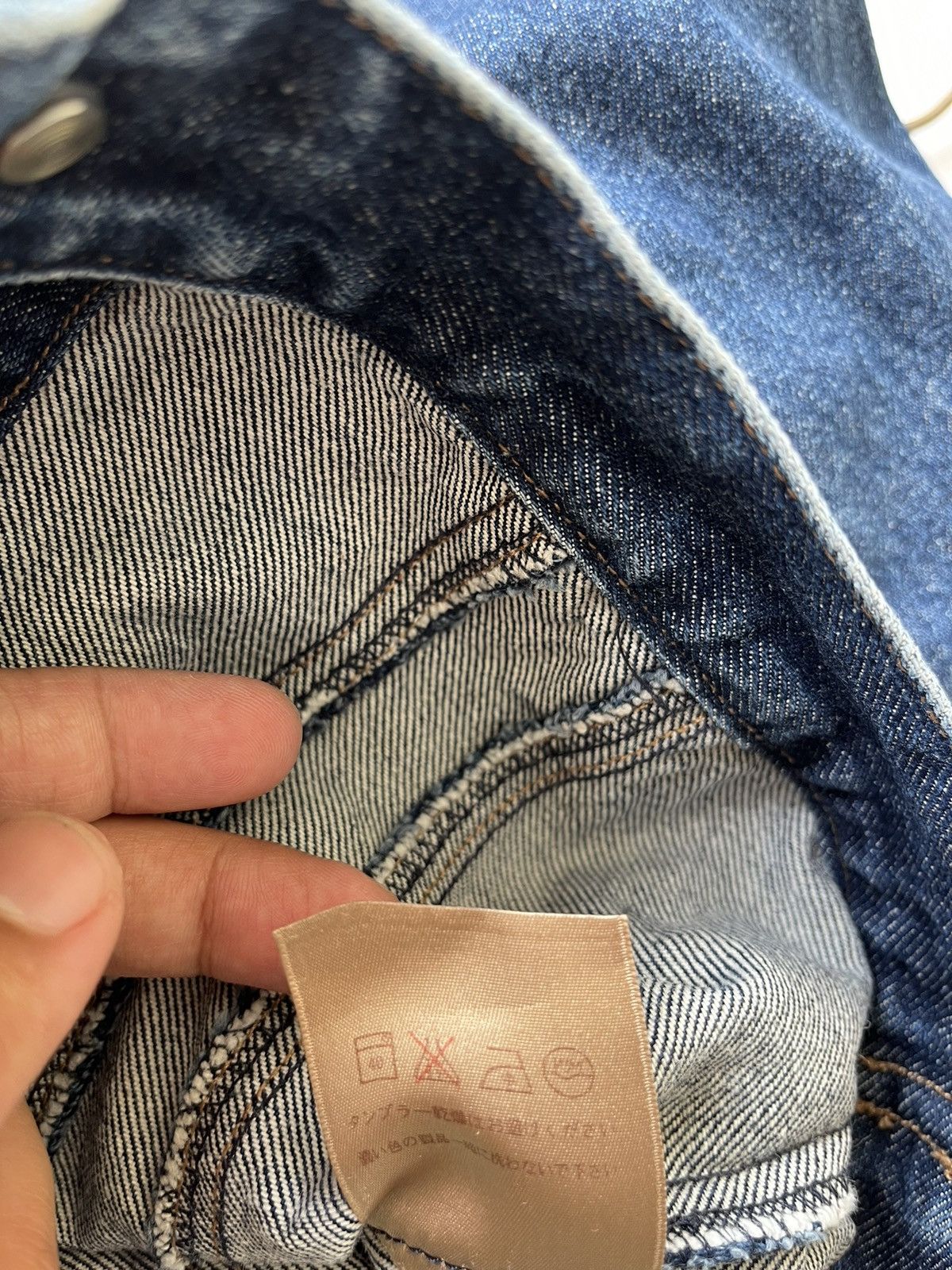 FCUK × French Connection FCUK Cropped Denim Jacket Size XS / US 0-2 / IT 36-38 - 6 Thumbnail